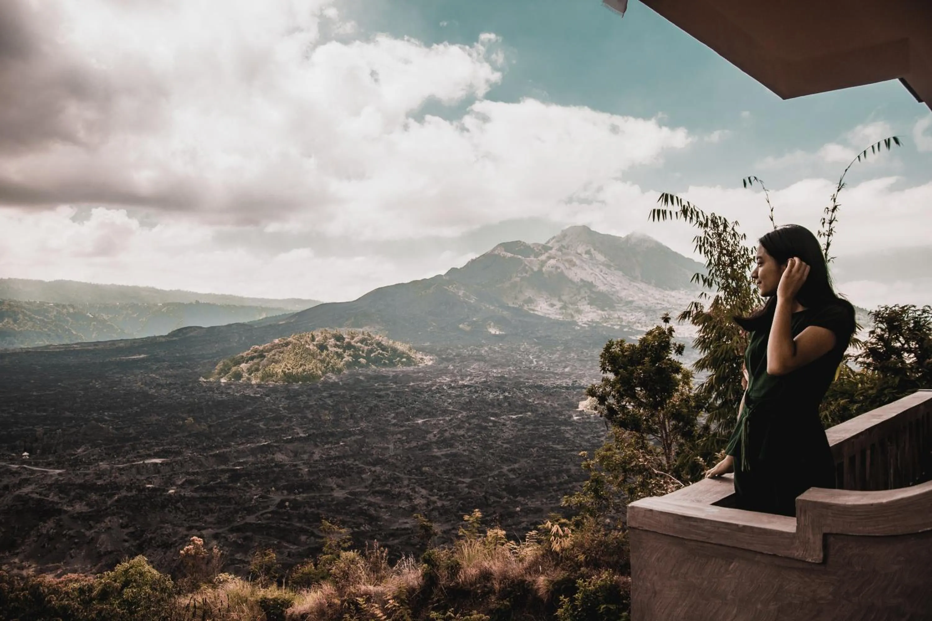 Balcony/Terrace in Ayodya Batur Villa