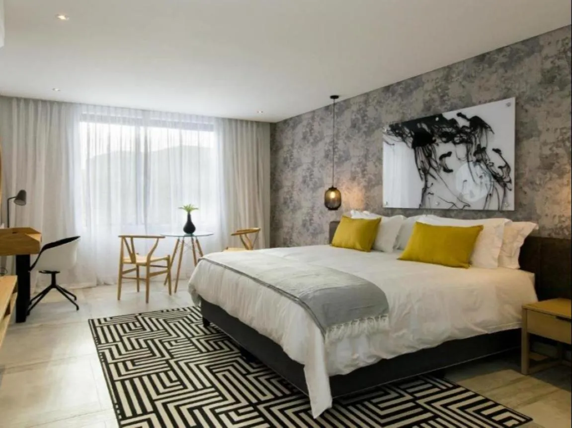 Bed in Central Beach Villas