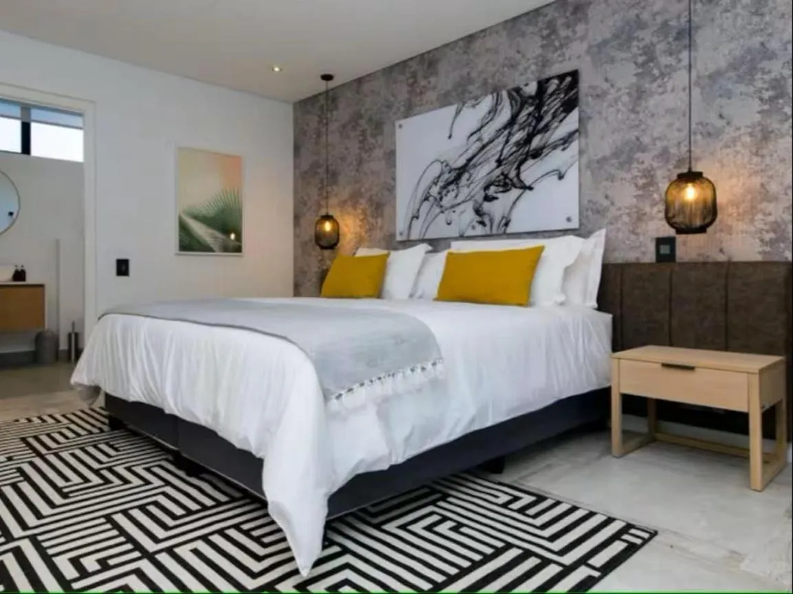 Bed in Central Beach Villas