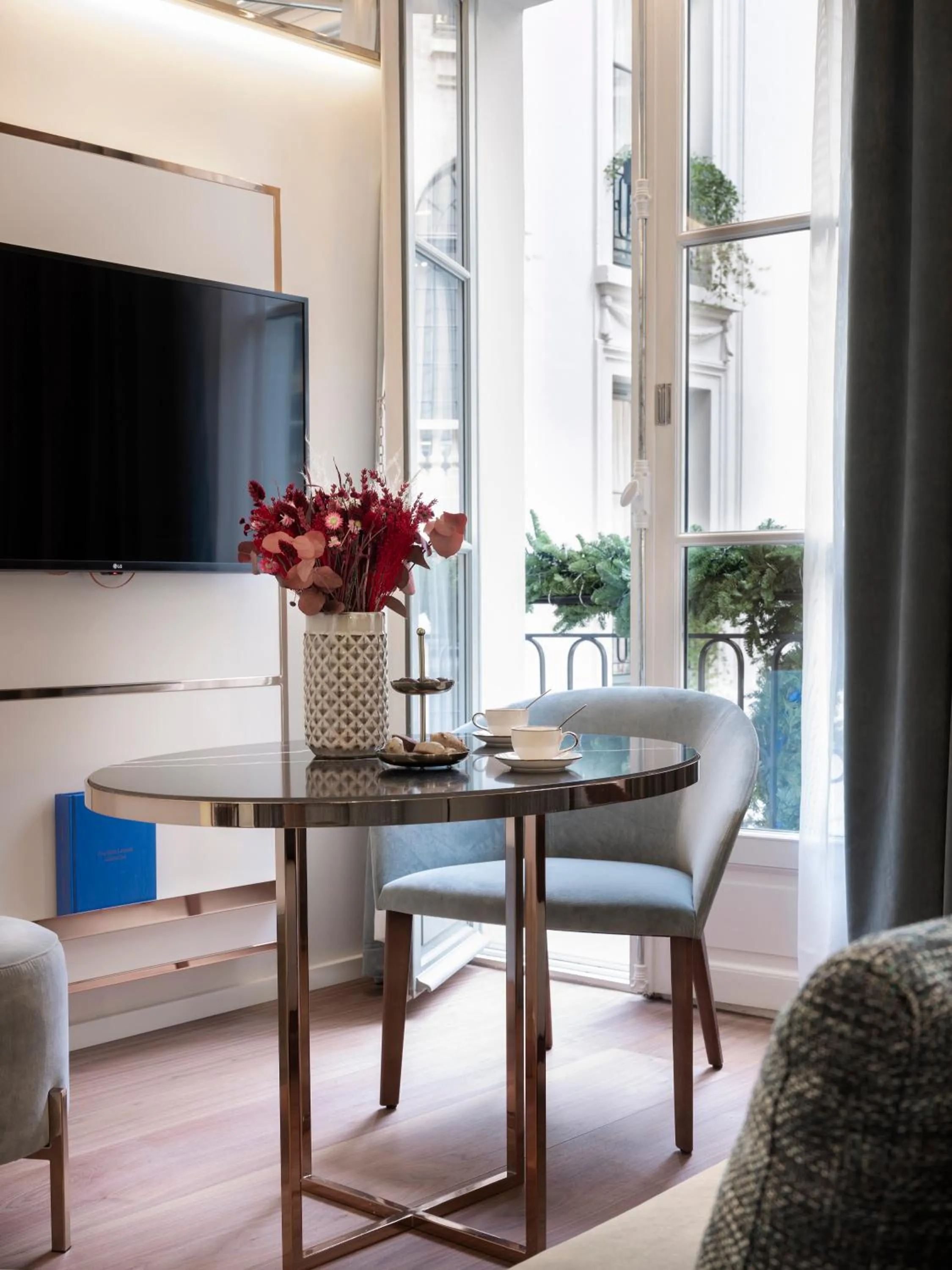 Bed in Maison Colbert Member of Meliá Collection Notre-Dame