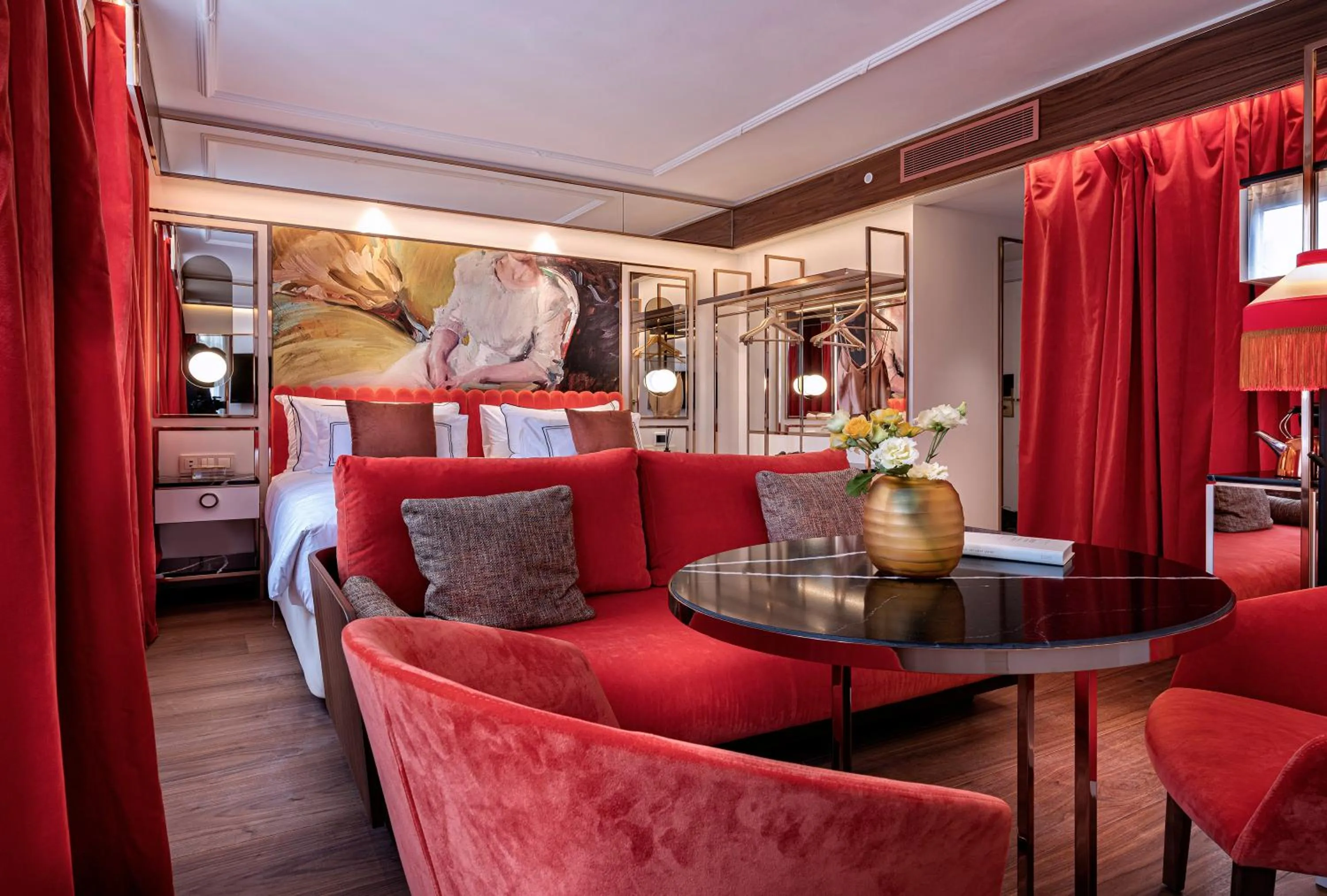 Bed in Maison Colbert Member of Meliá Collection Notre-Dame