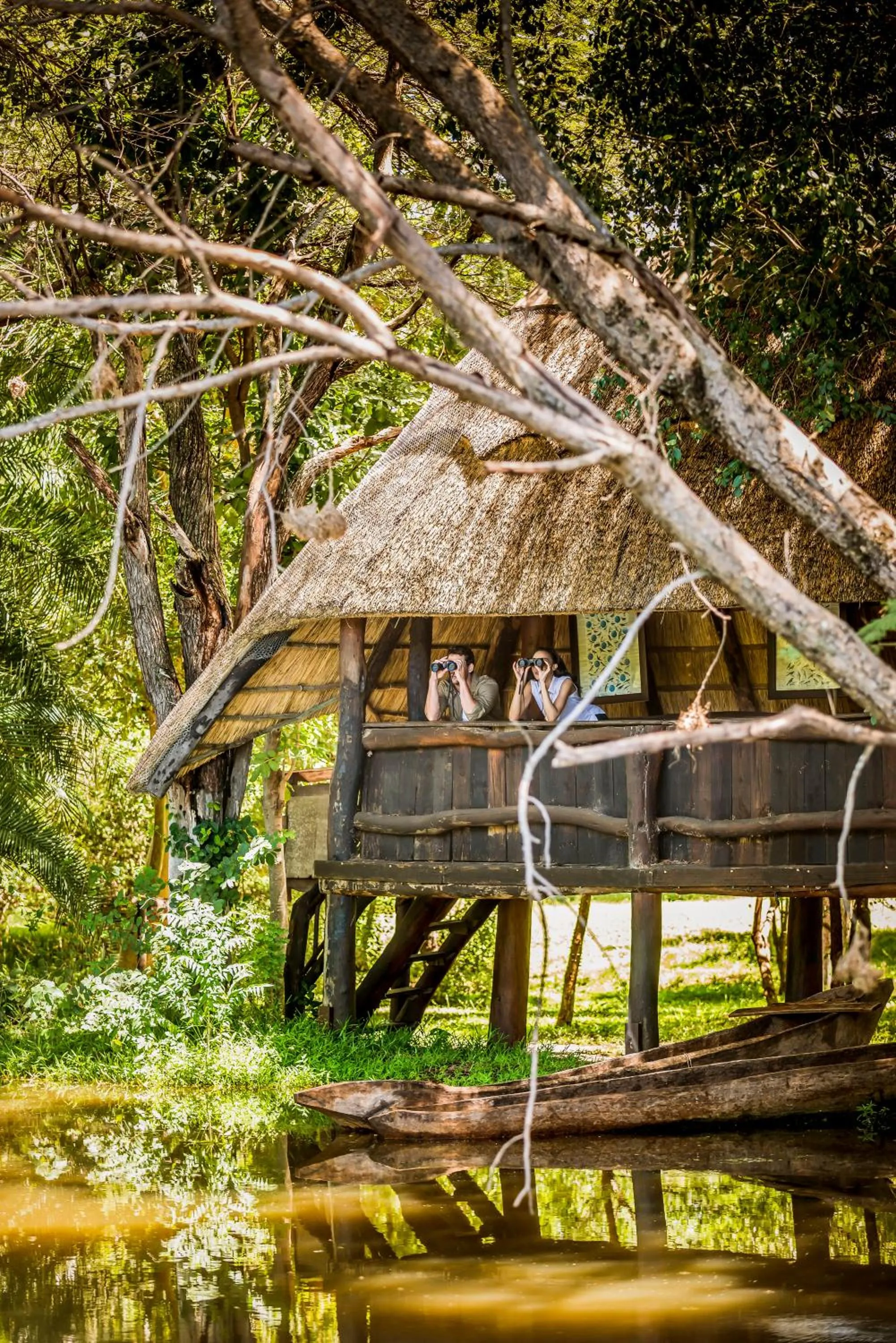 Guests in Avani Victoria Falls Resort