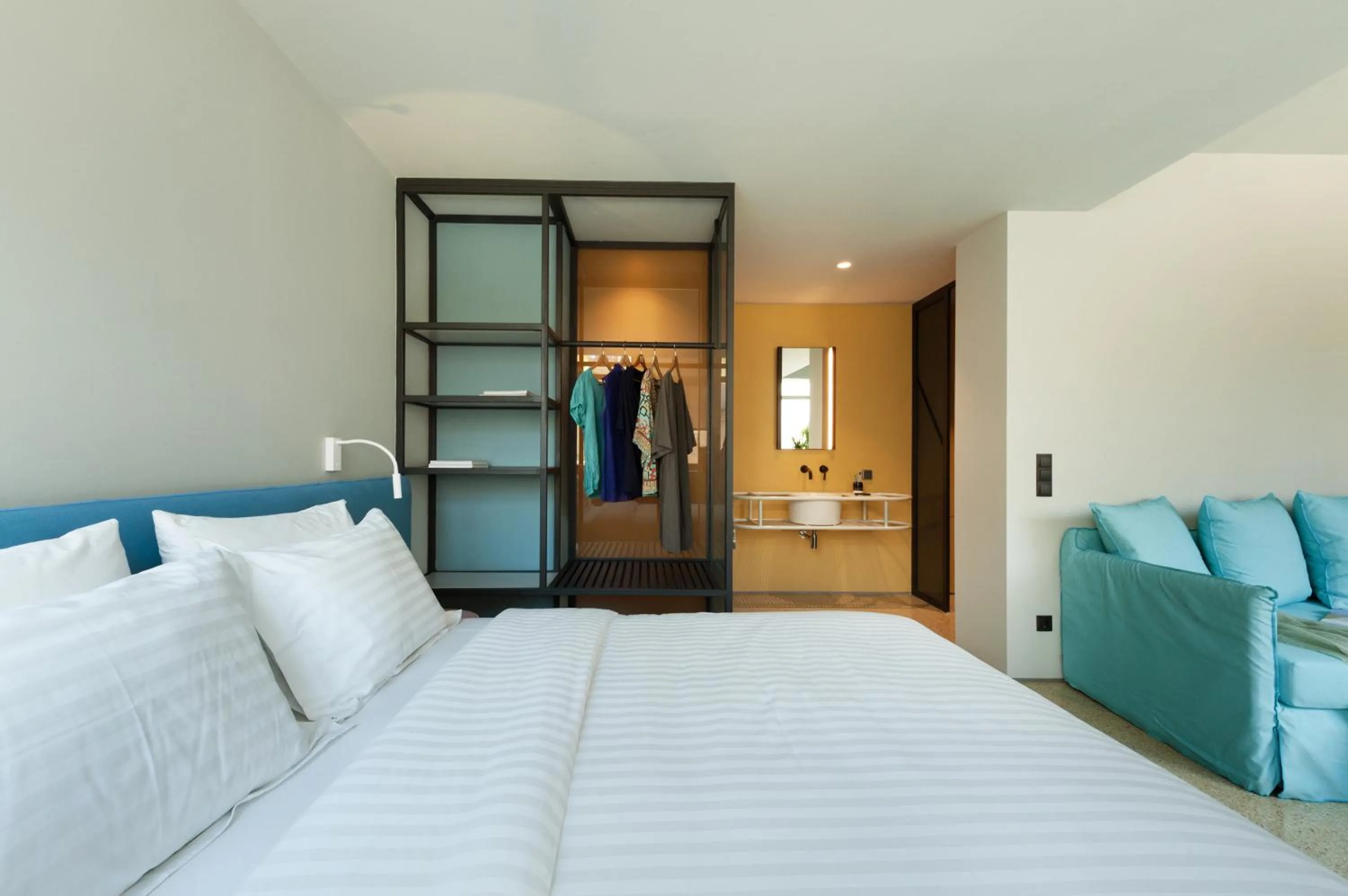 Bed in Arcade Project Hi-end Apartments