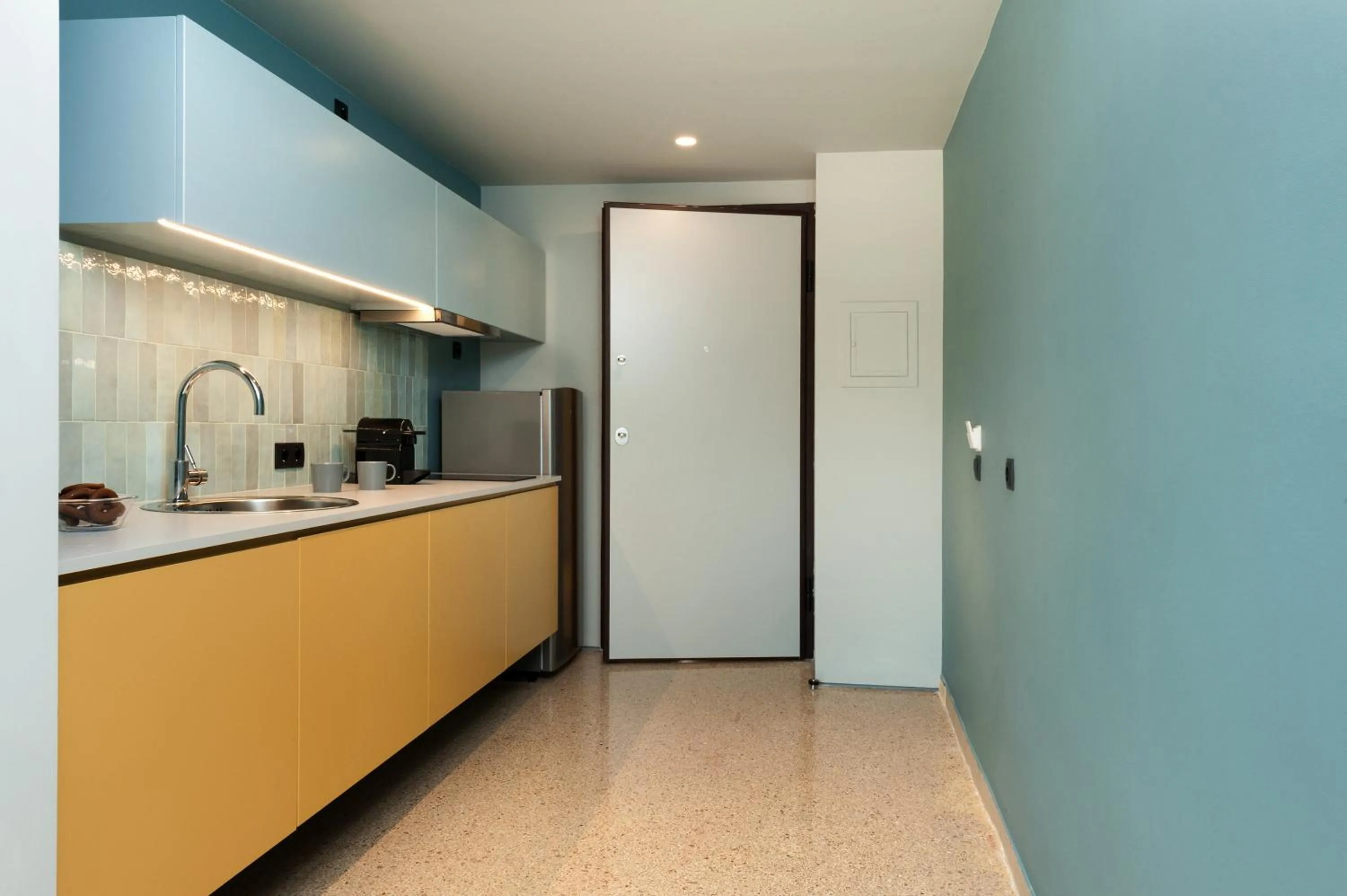 Kitchen or kitchenette in Arcade Project Hi-end Apartments