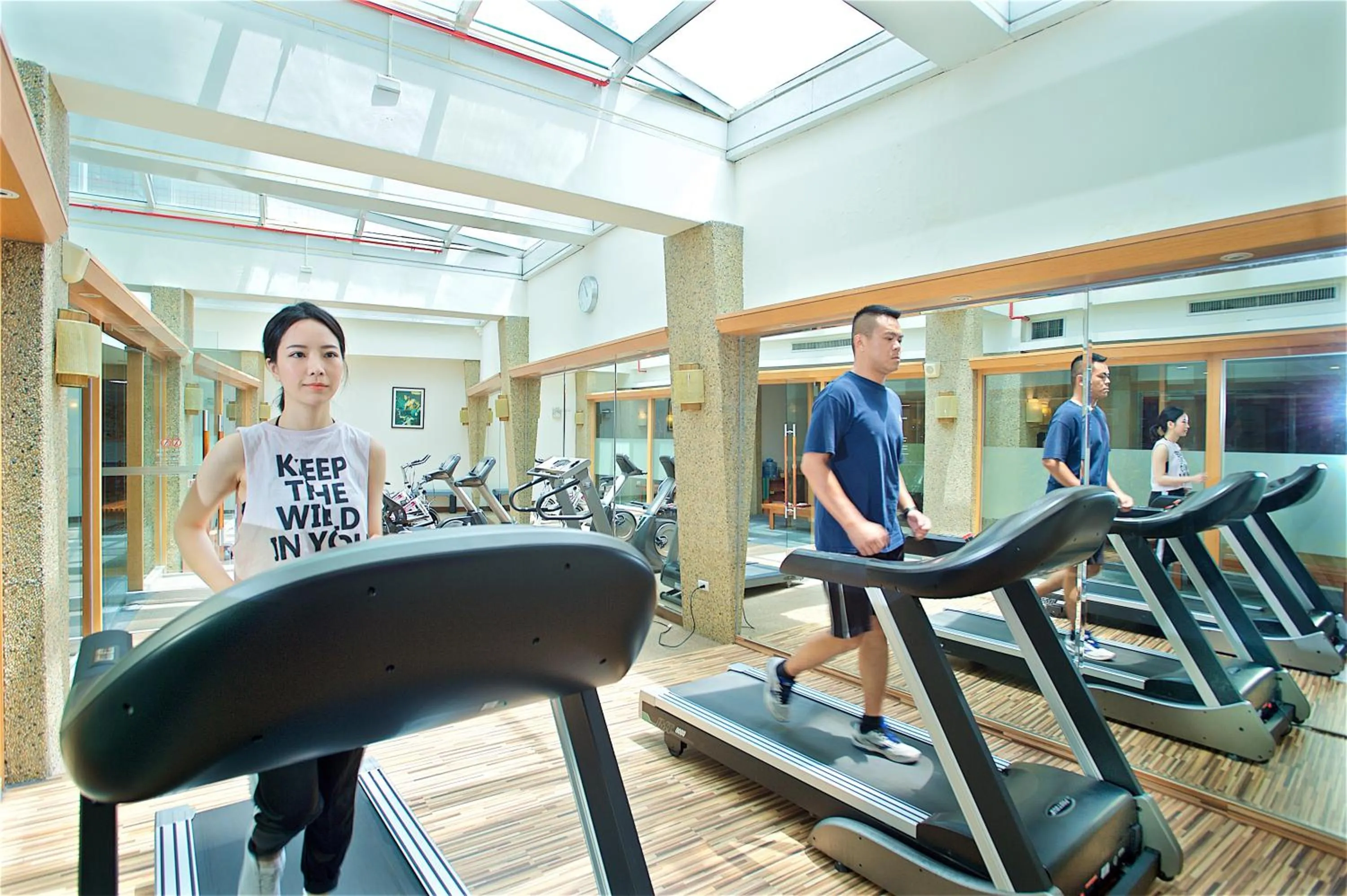Fitness centre/facilities in Hotel Royal Chihpin