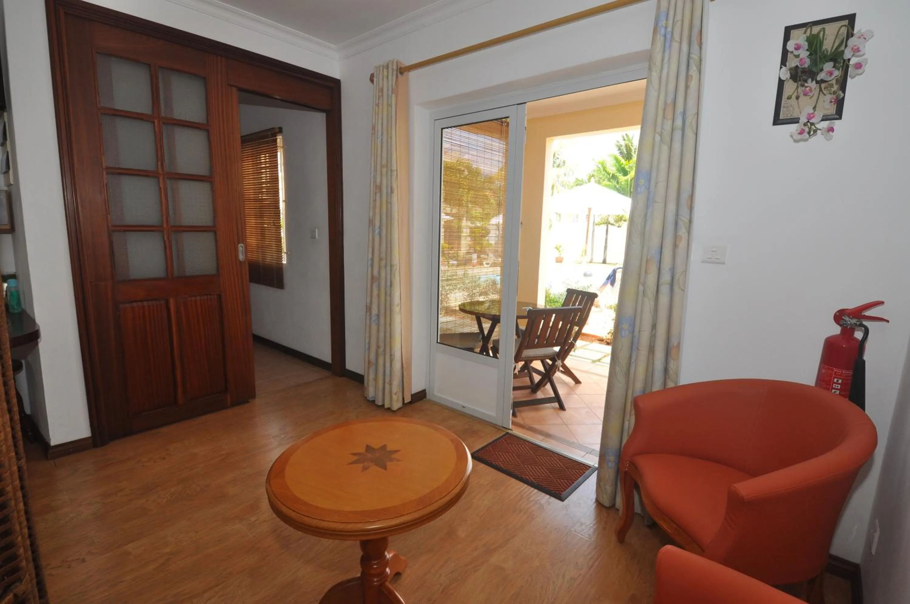 Living room in La Pointe Villas