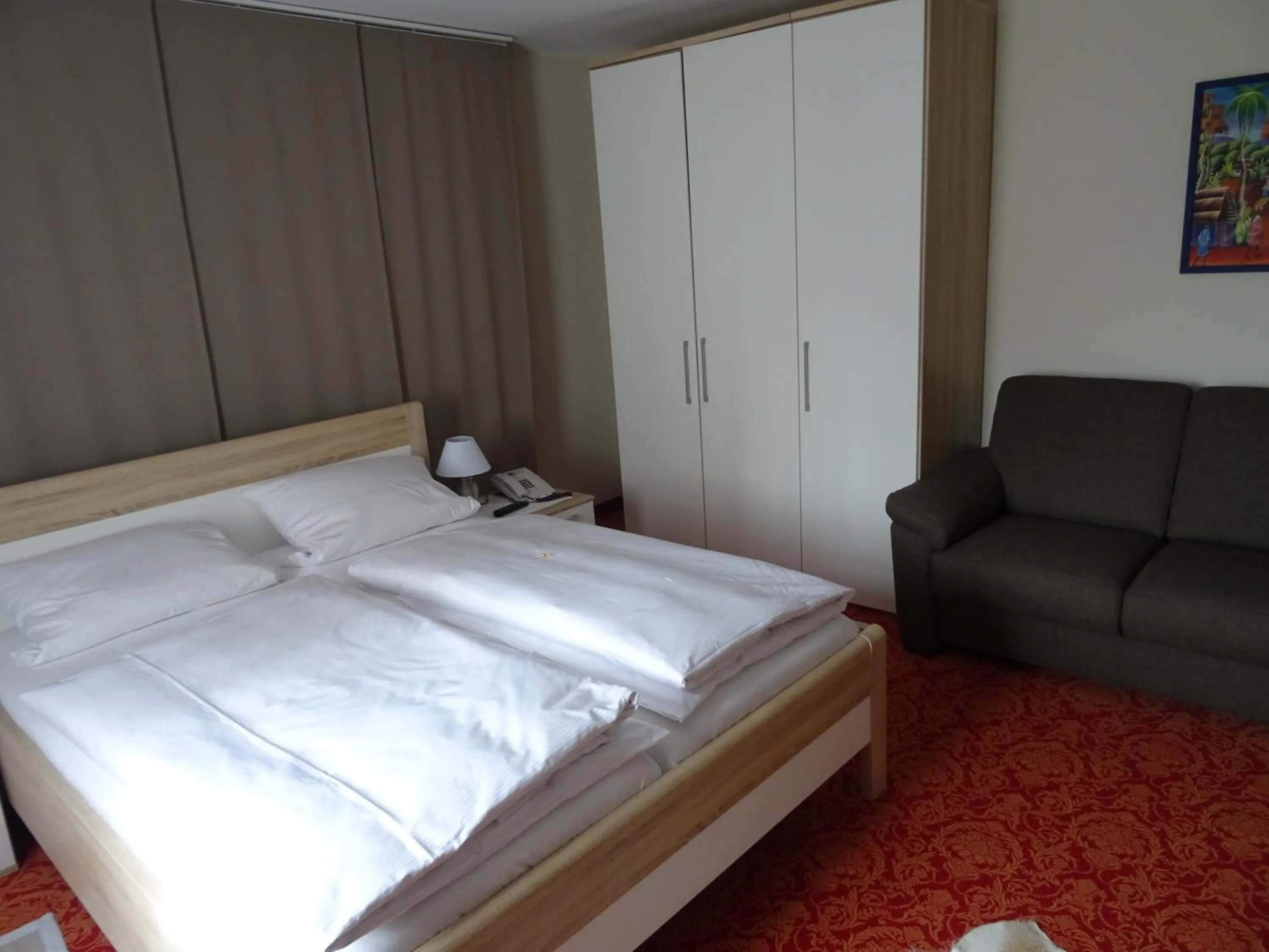 Bed in Hotel,Gasthaus zum Wenden