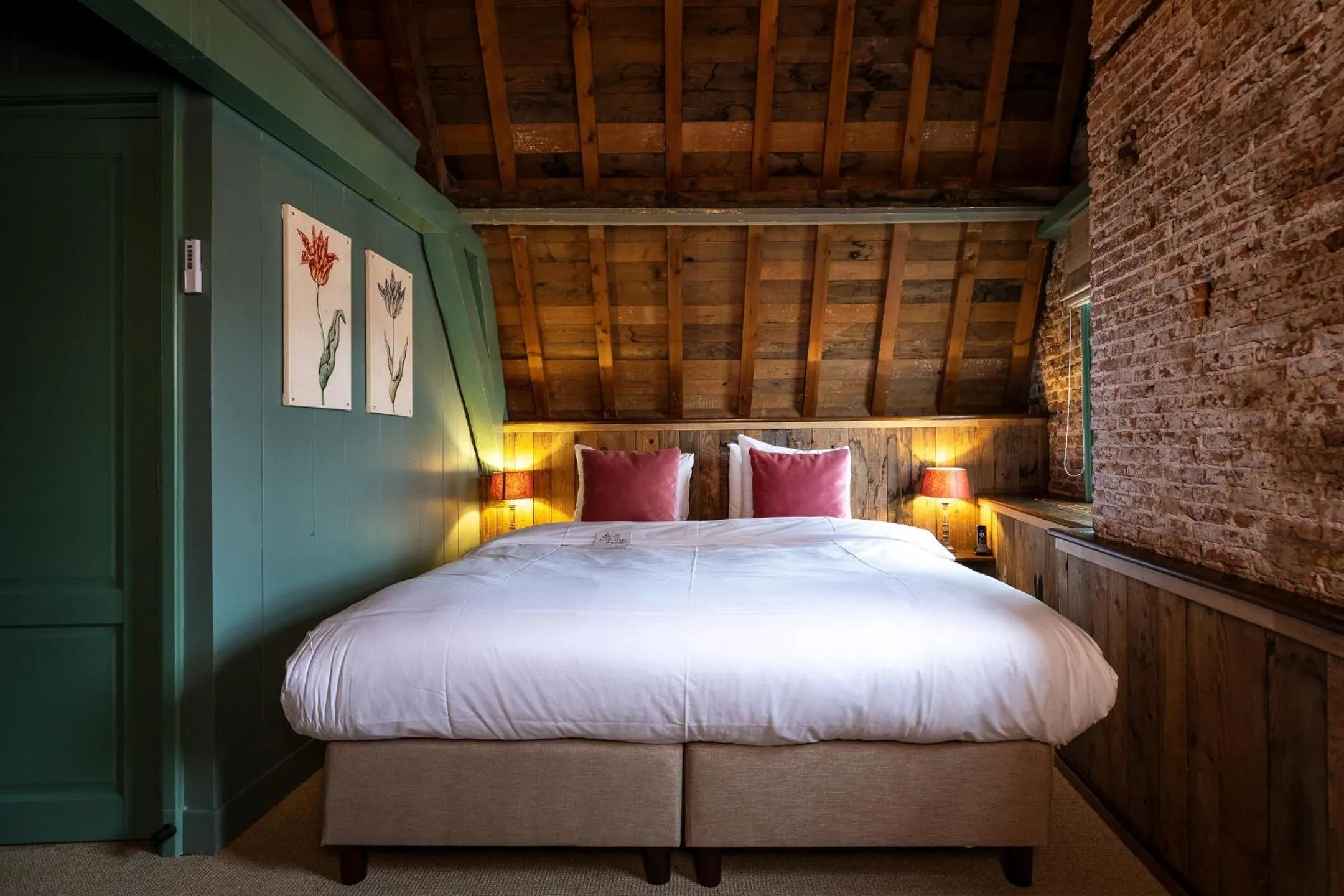 Bed in Hotel Beijers