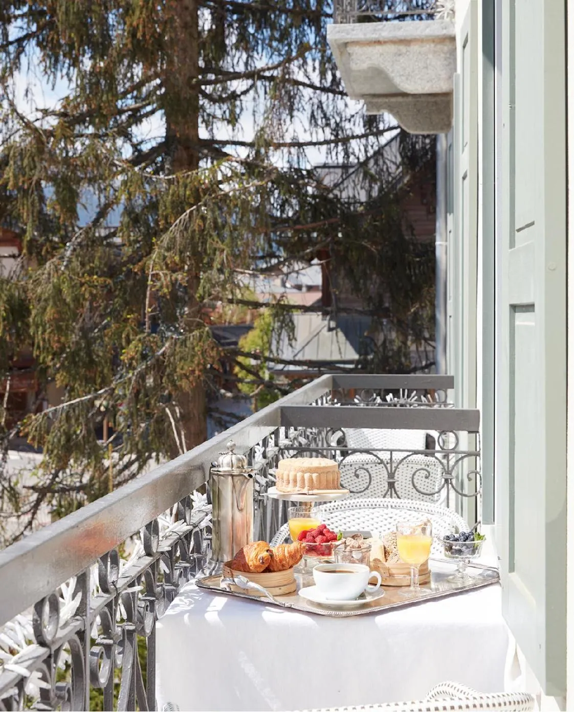 Balcony/Terrace in Grand Hotel Soleil d'Or