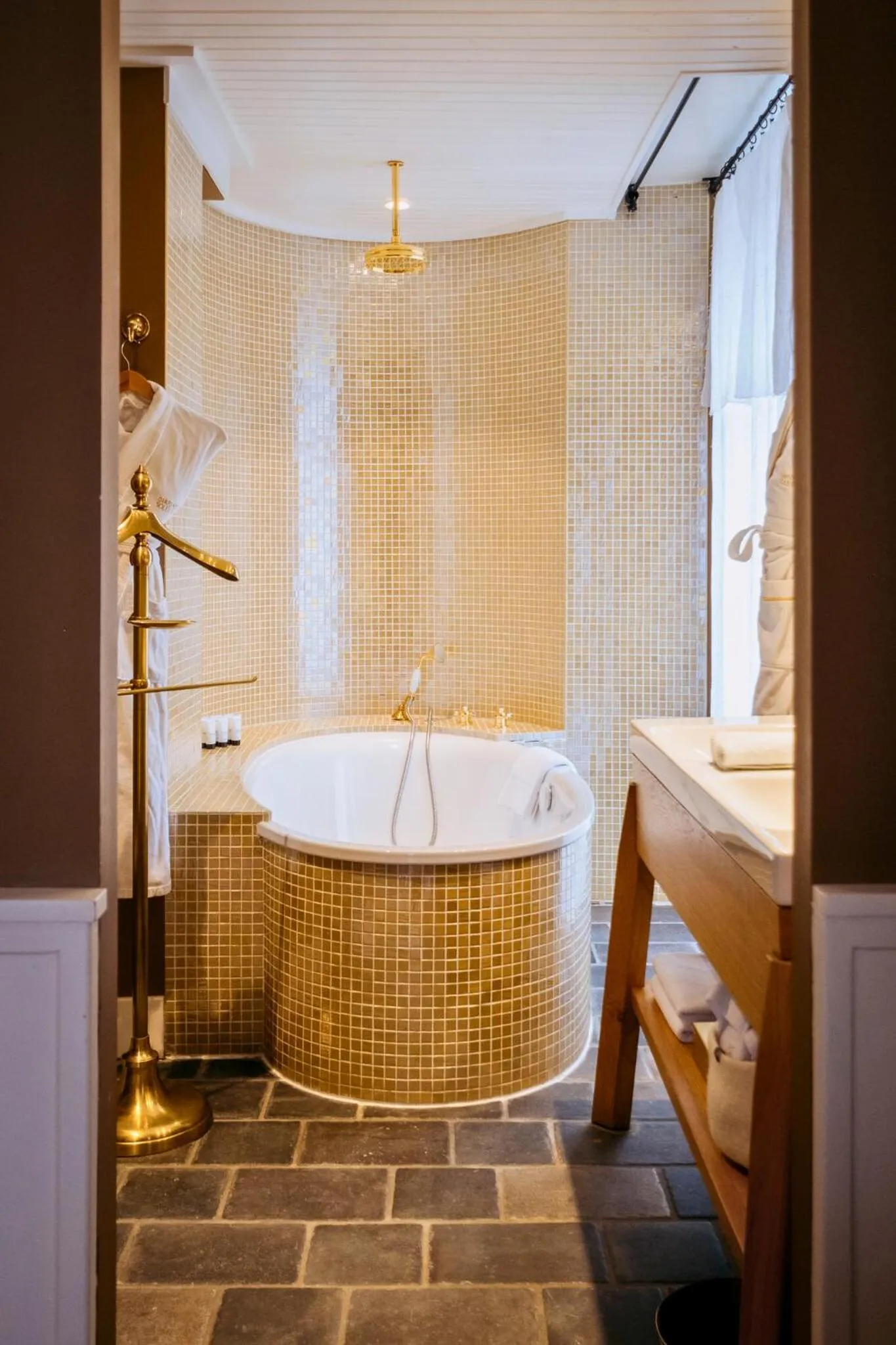 Bathroom in Grand Hotel Soleil d'Or