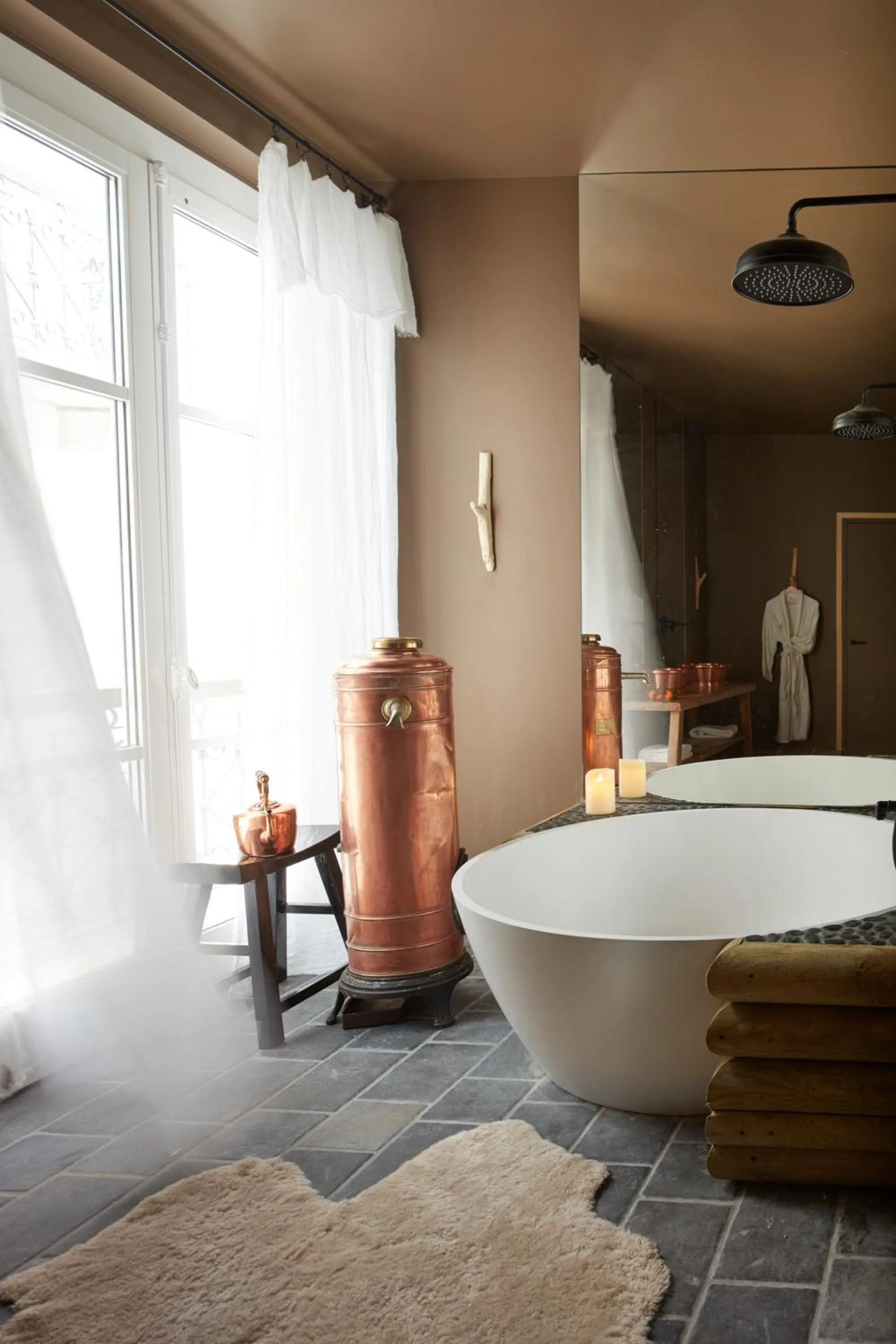 Bathroom in Grand Hotel Soleil d'Or