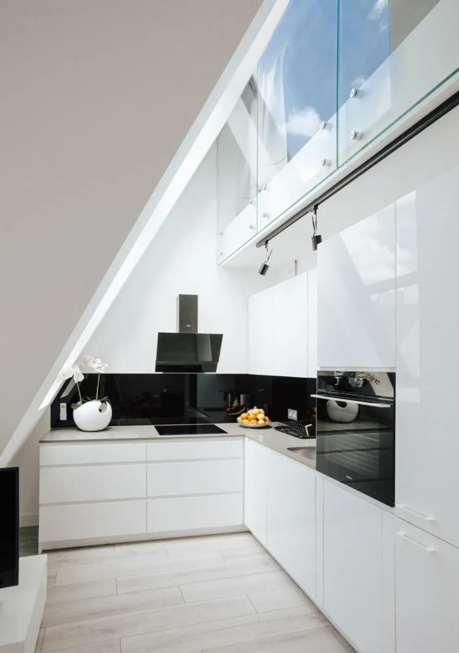 Kitchen or kitchenette in Odrzańska Residence Old Town