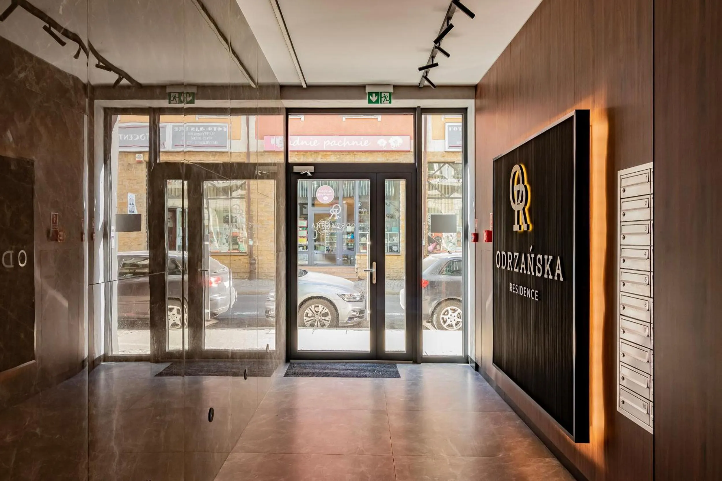 Facade/entrance in Odrzańska Residence Old Town