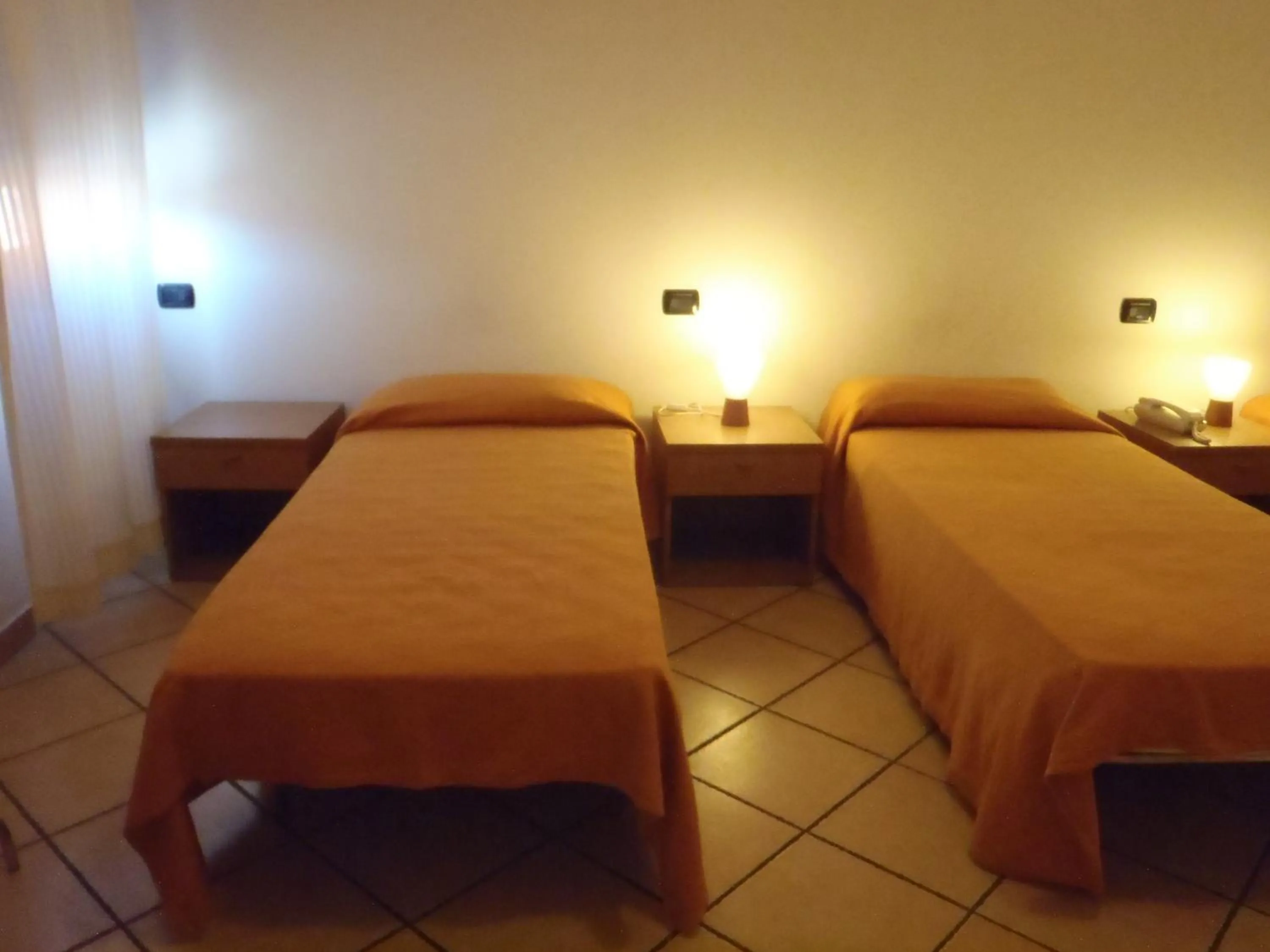 Bedroom, Bed in Albergo Pizzeria Sole