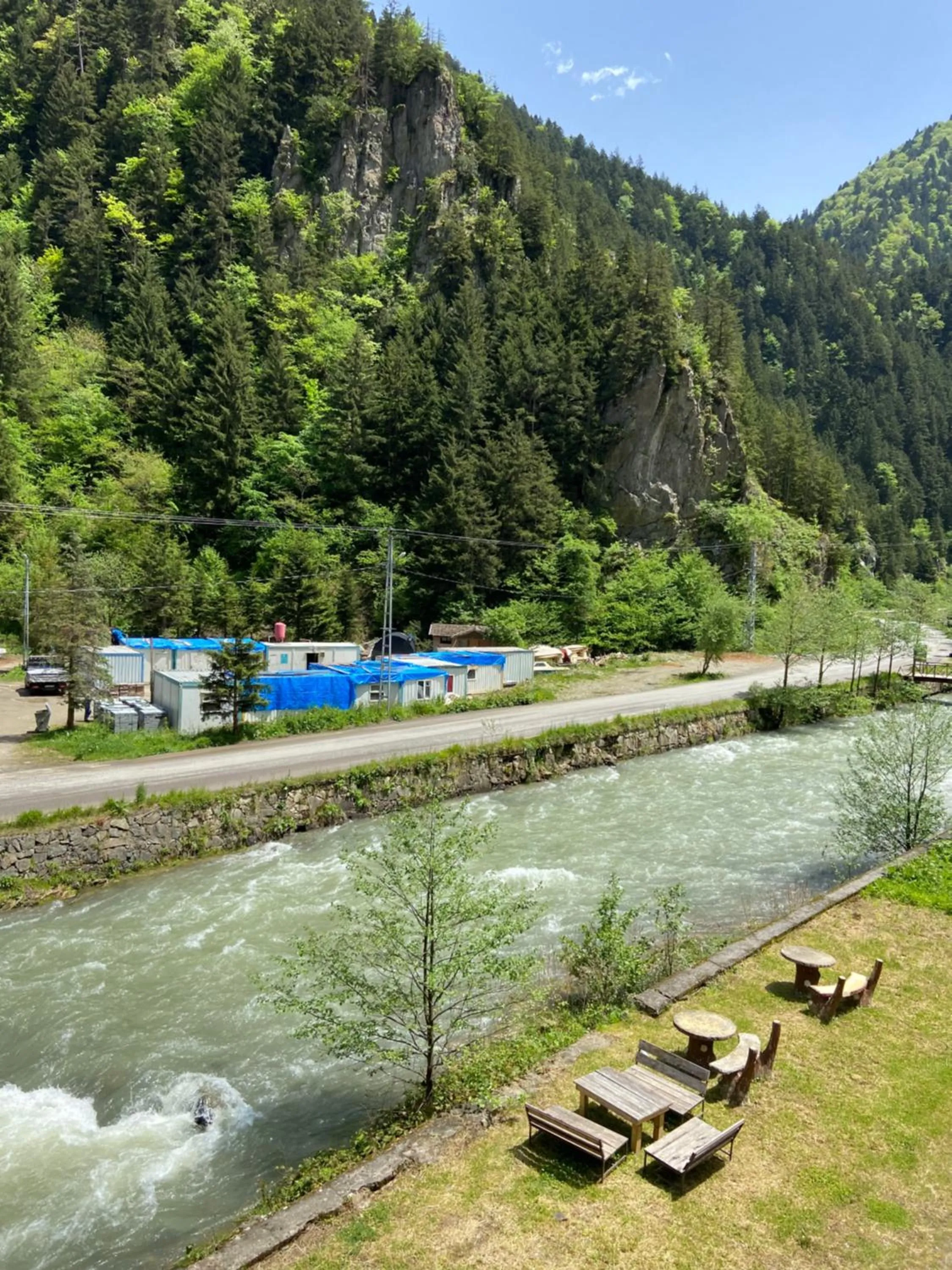 River view in Uzungol Soylu Hotel