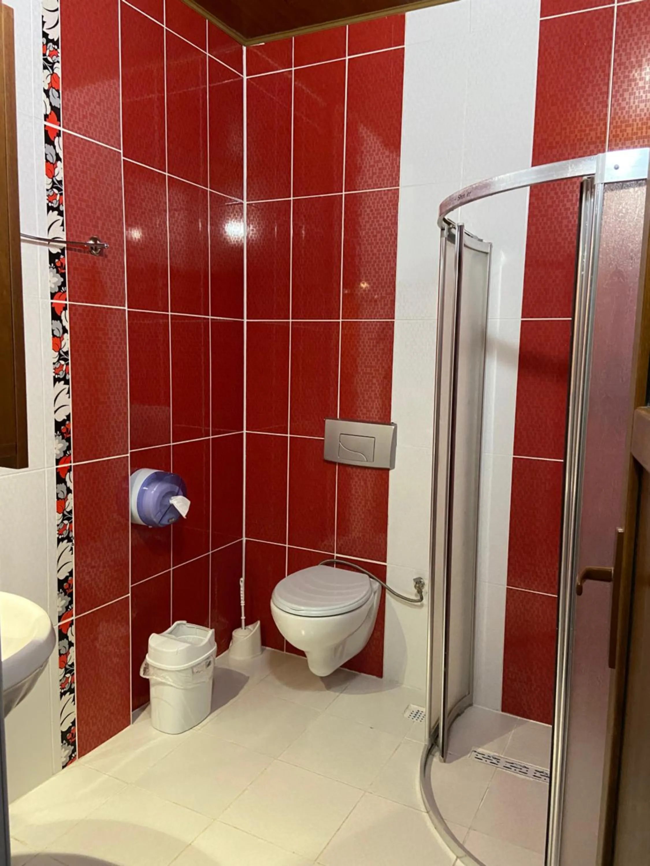 Shower in Uzungol Soylu Hotel