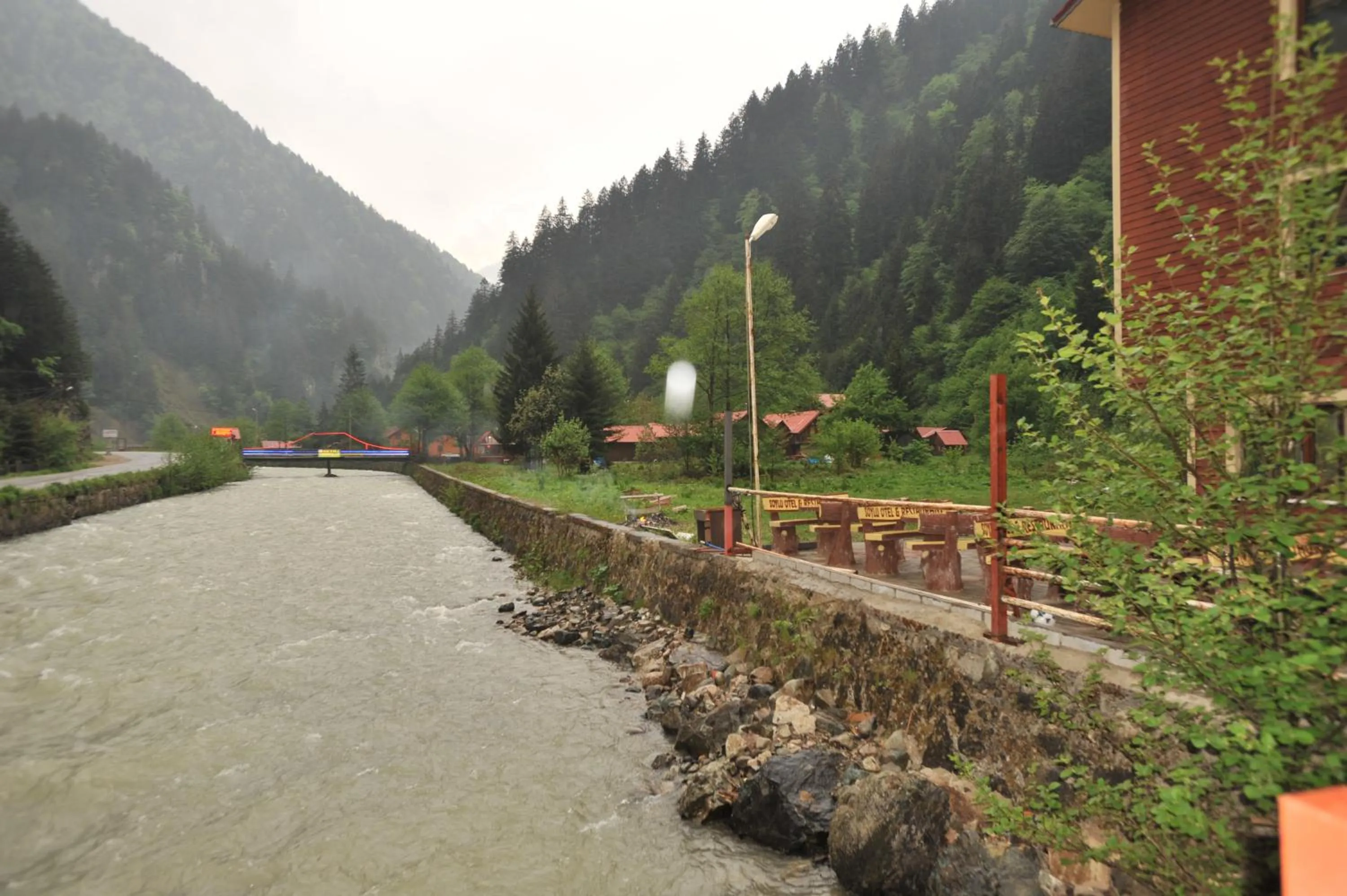 Garden view in Uzungol Soylu Hotel