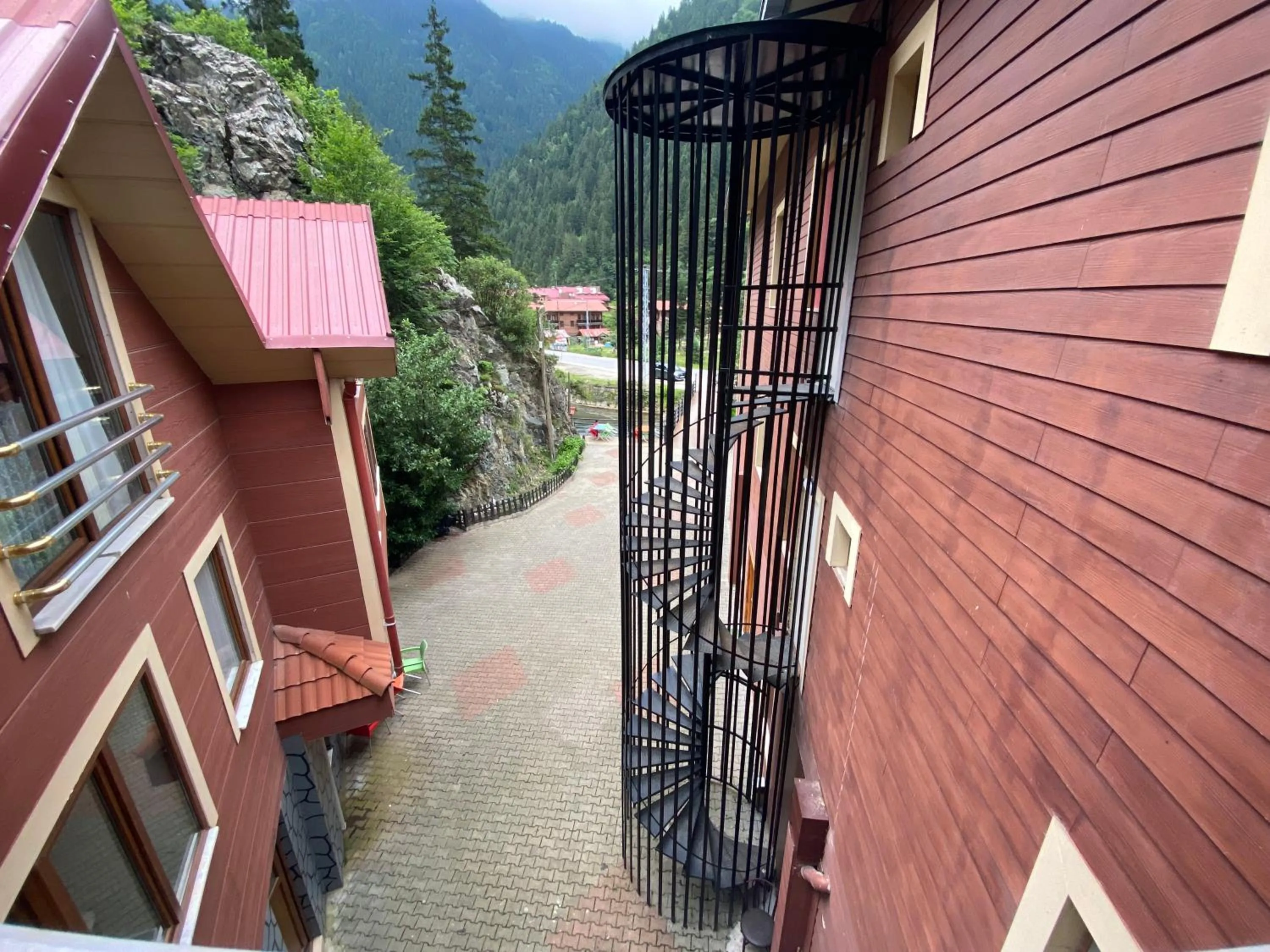 Balcony/Terrace in Uzungol Soylu Hotel