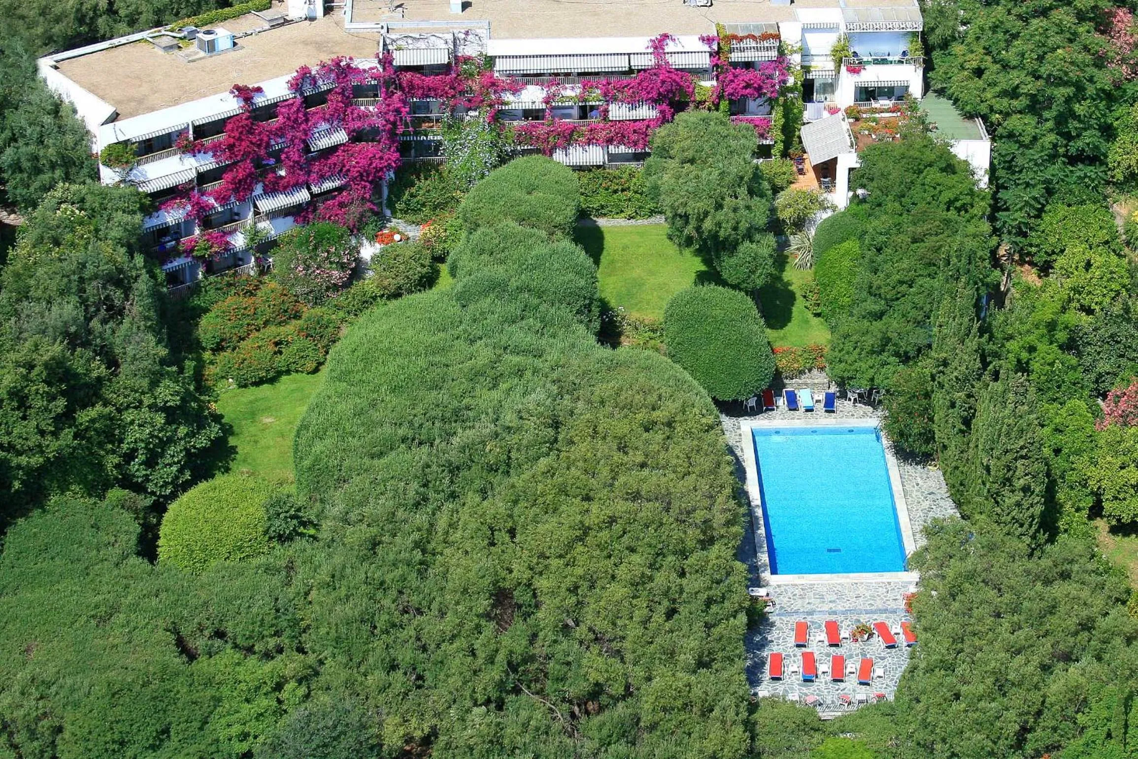 Bird's eye view in Hôtel Pietracap