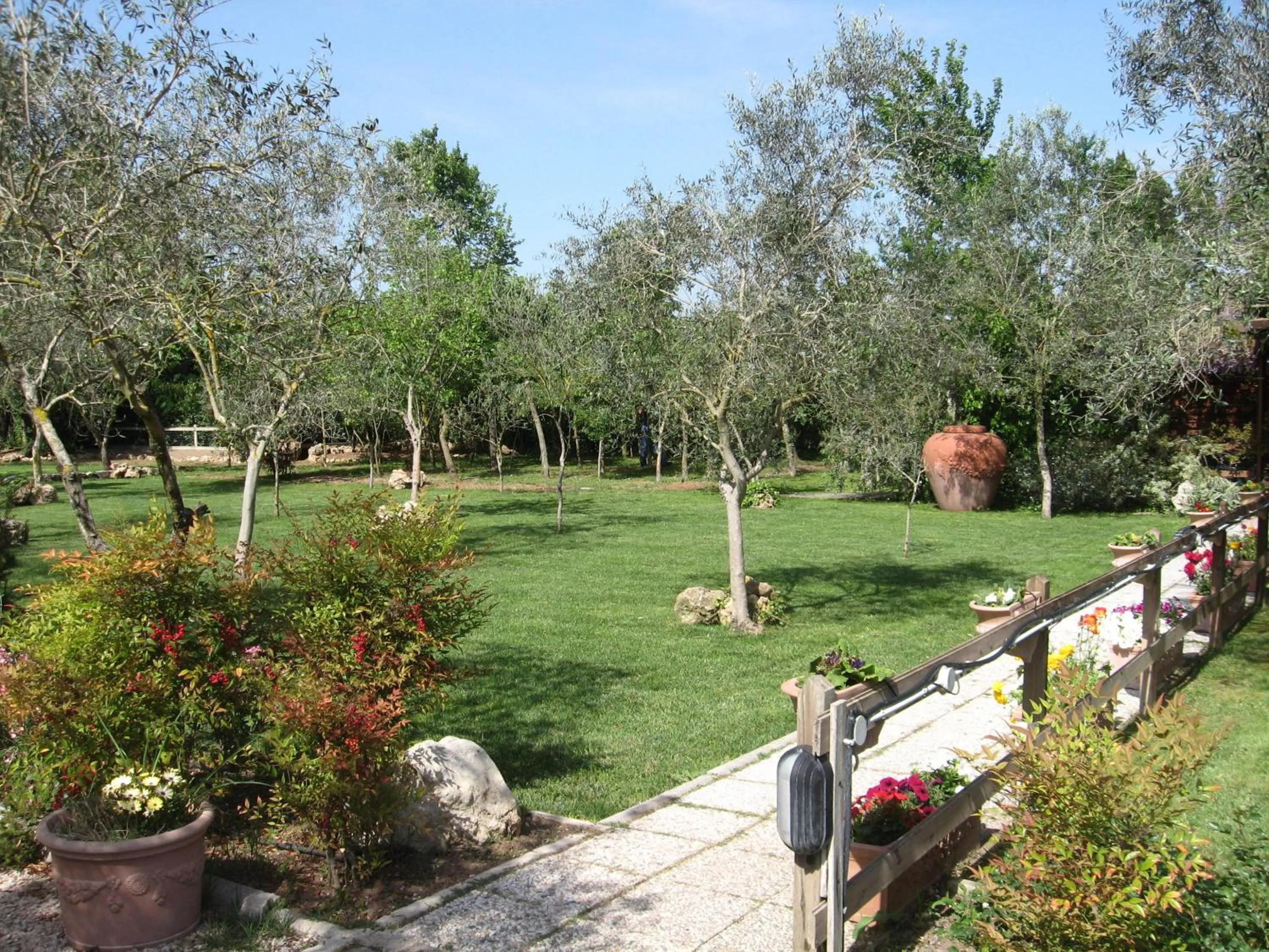 Garden in La Locanda di Decima