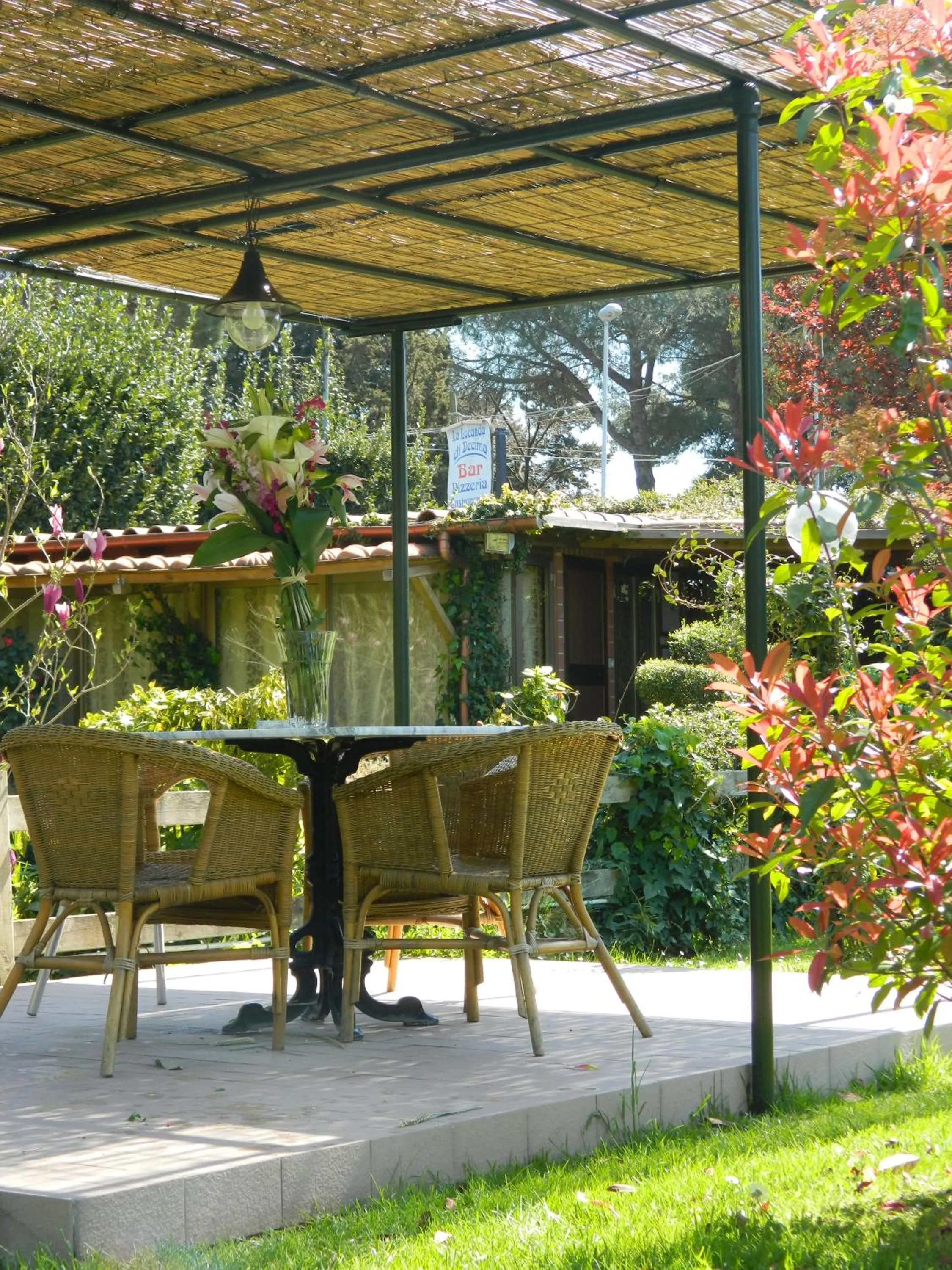 Decorative detail in La Locanda di Decima