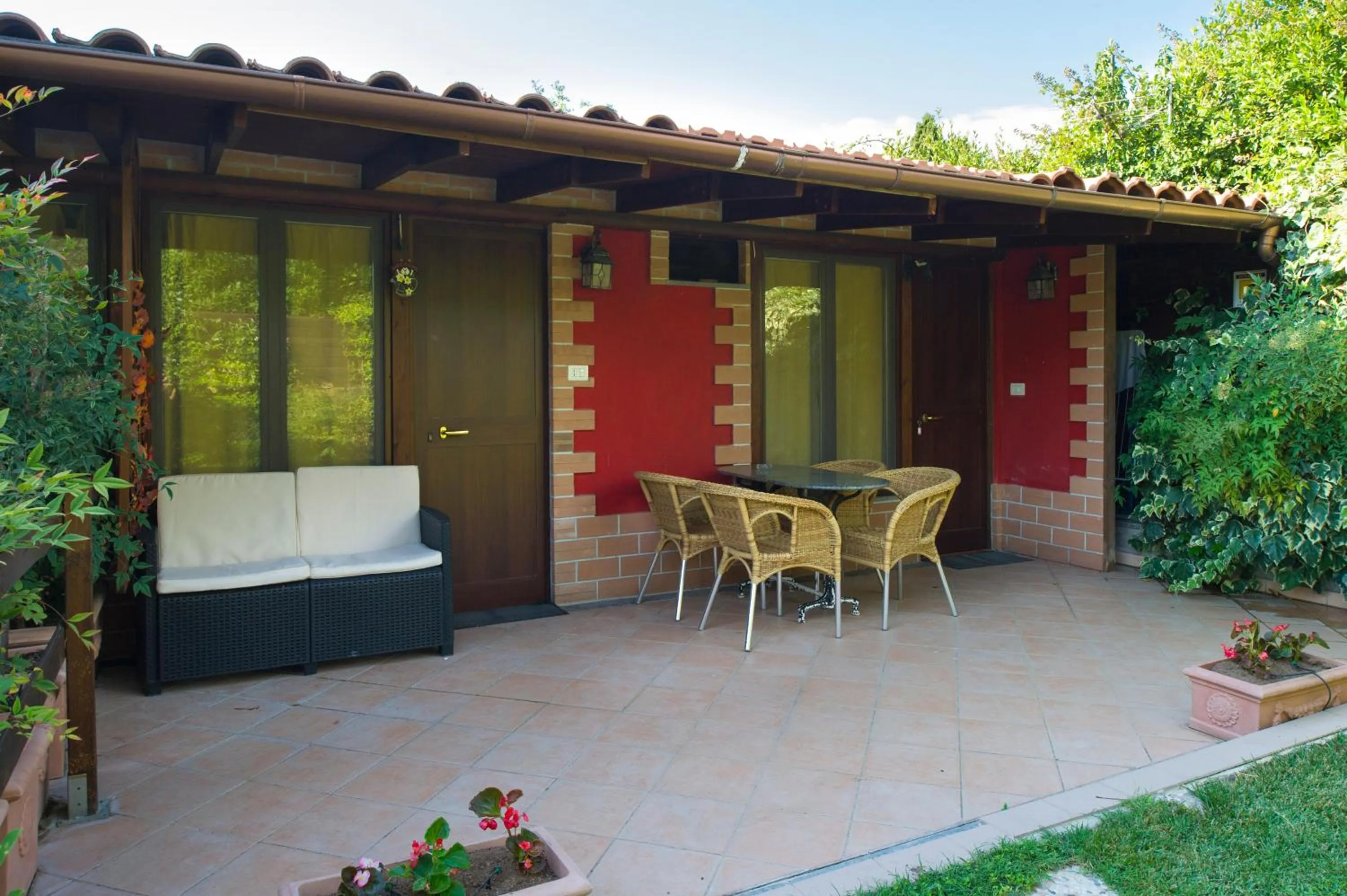 Patio in La Locanda di Decima