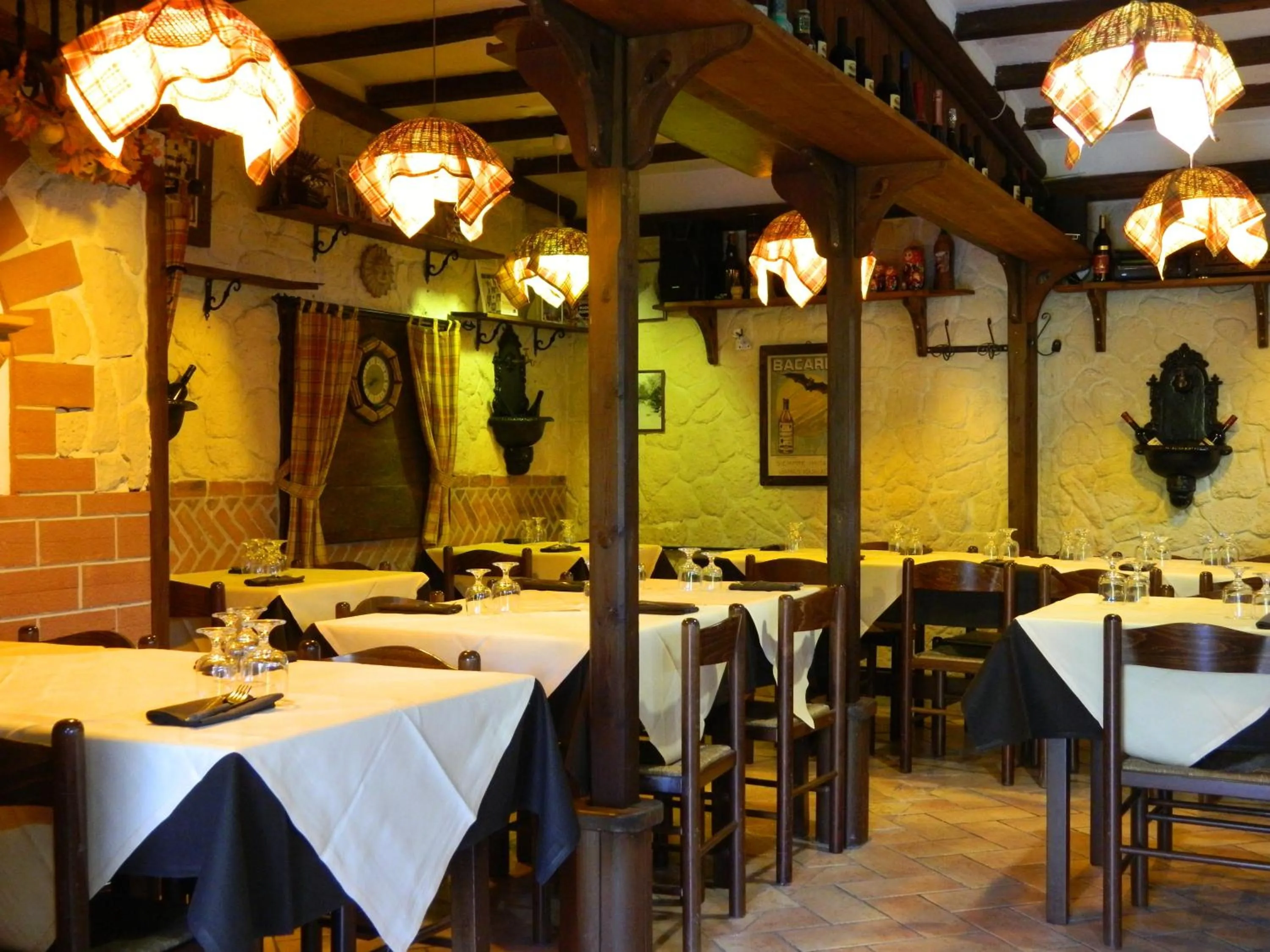 Decorative detail in La Locanda di Decima