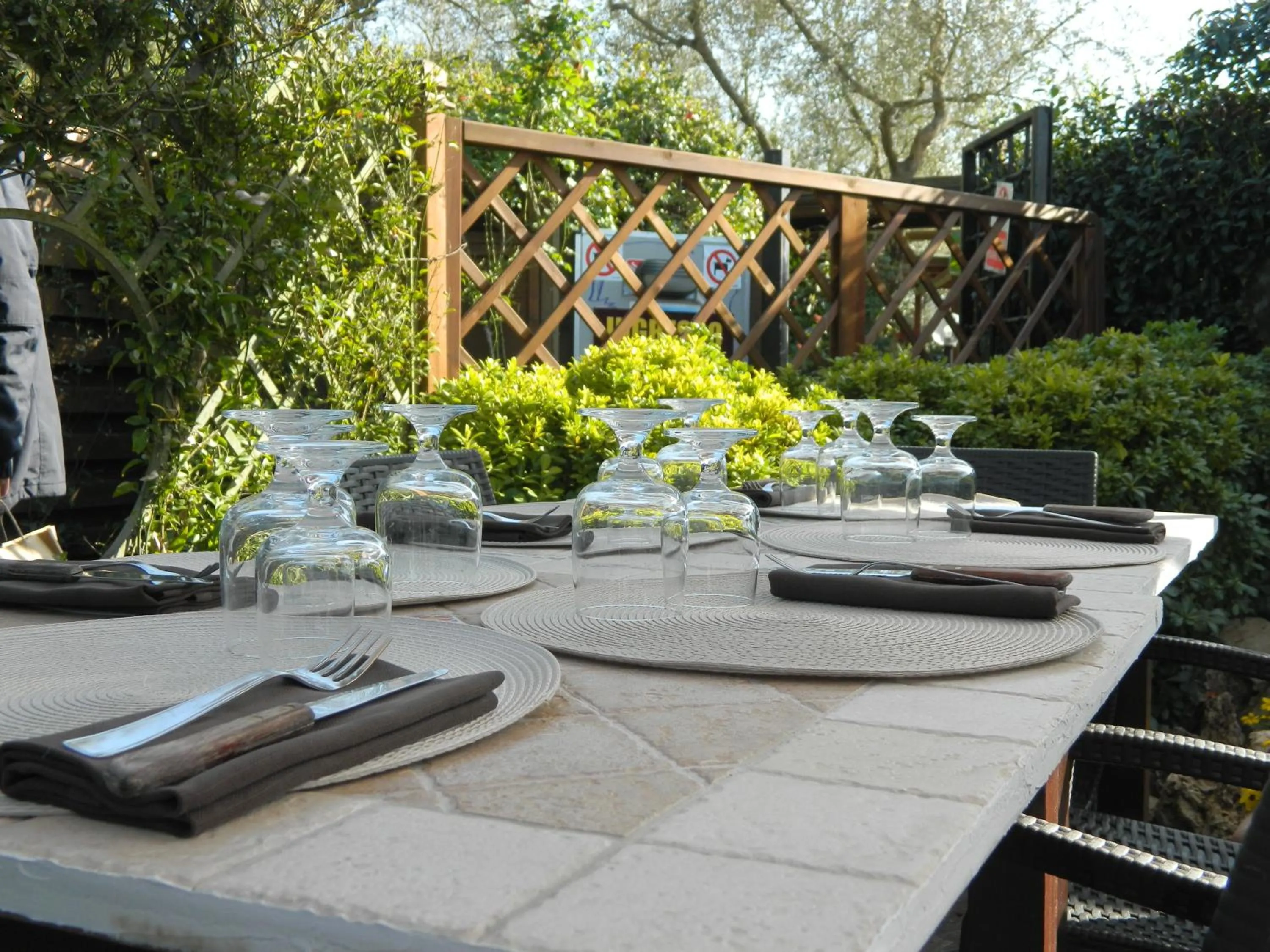 Decorative detail in La Locanda di Decima