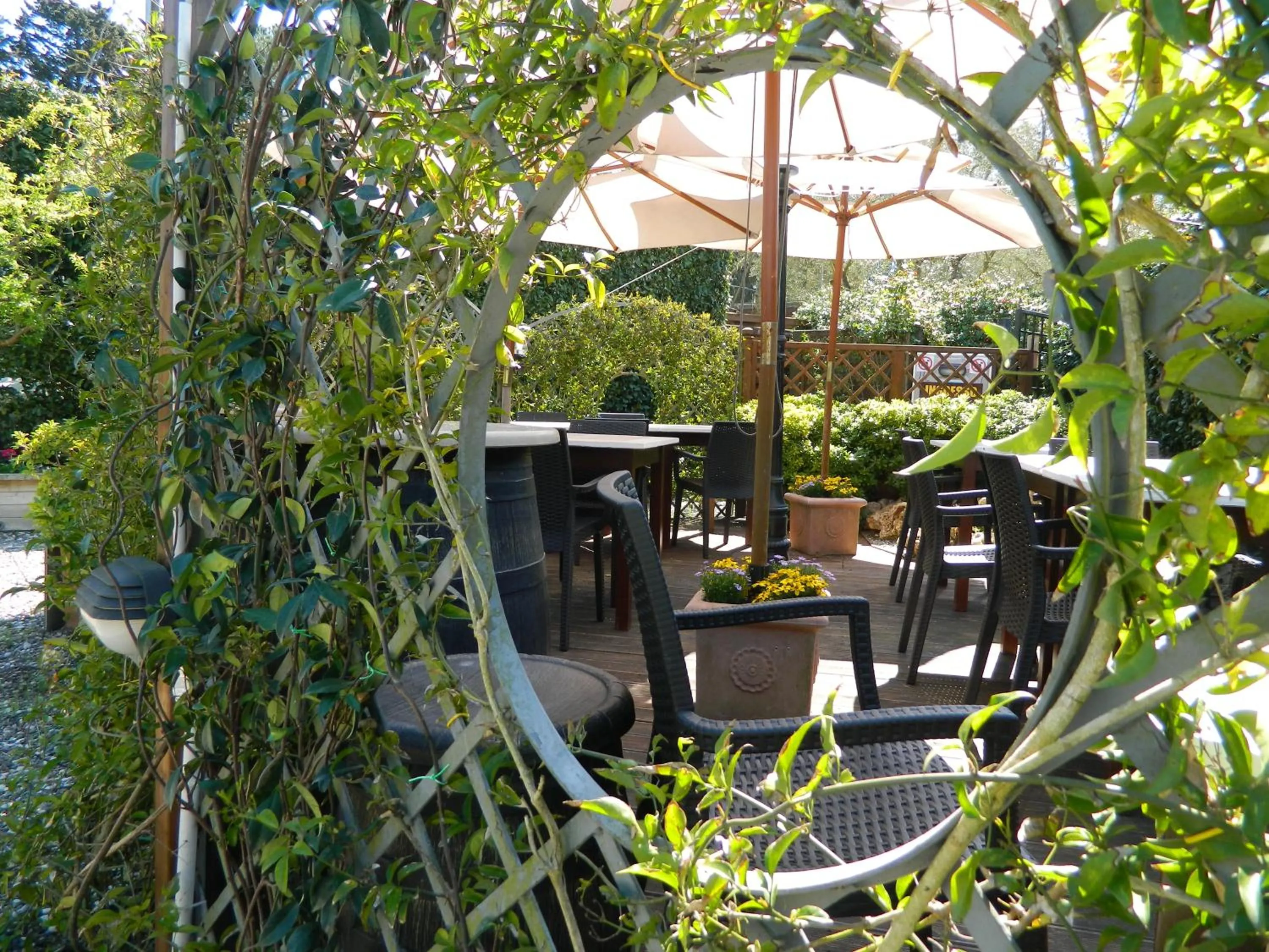 Facade/entrance in La Locanda di Decima