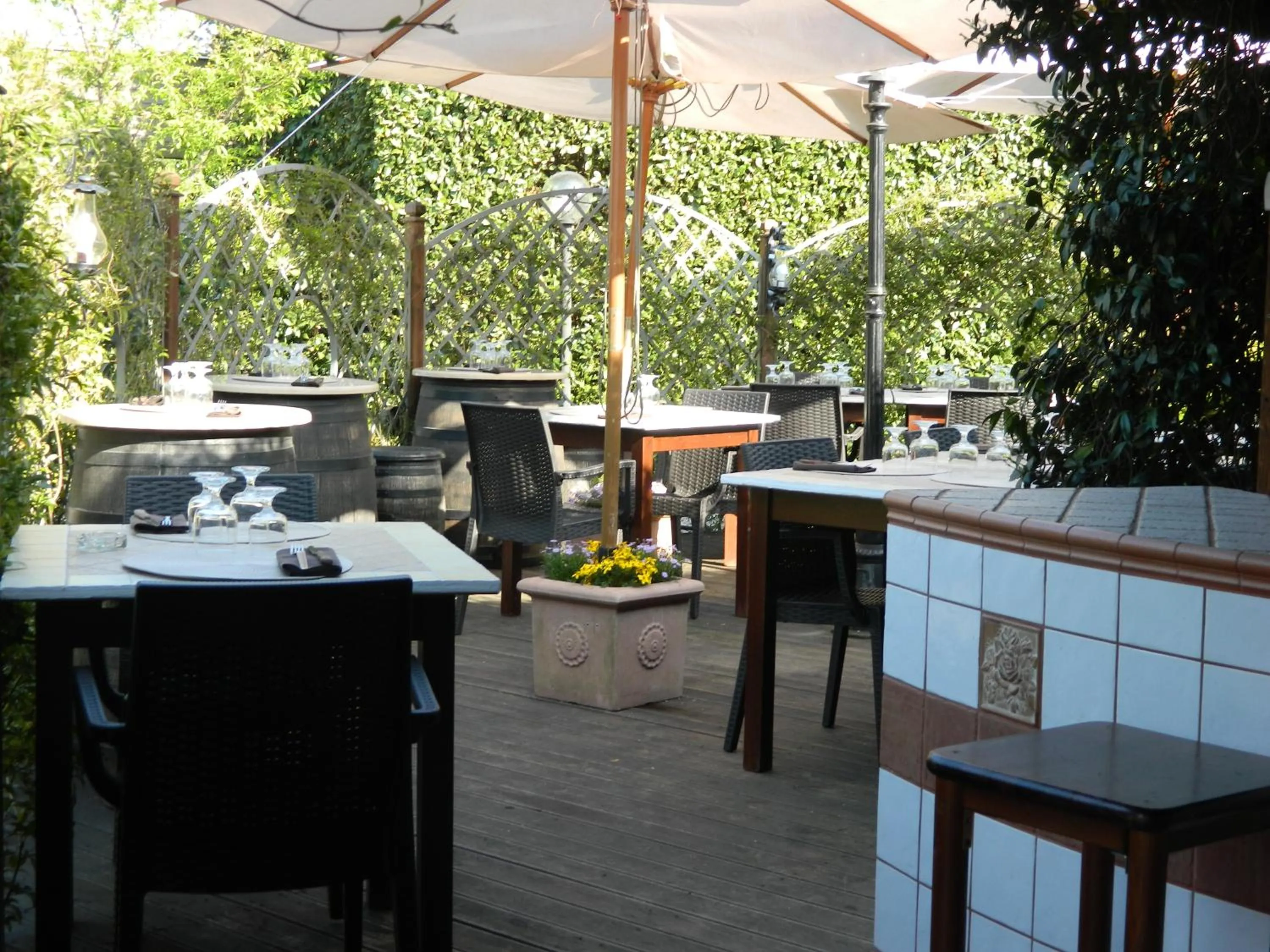 Decorative detail in La Locanda di Decima