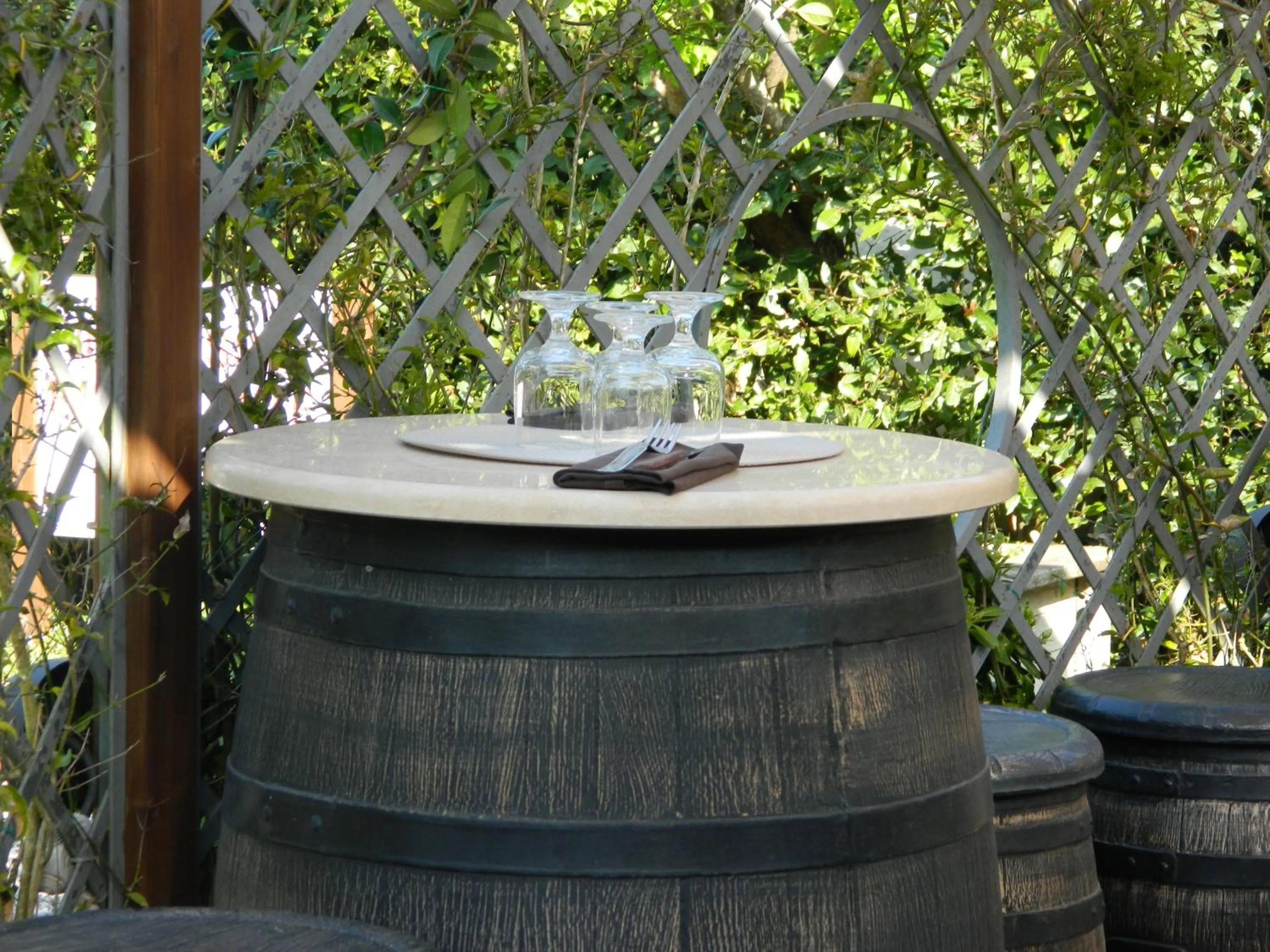 Decorative detail in La Locanda di Decima