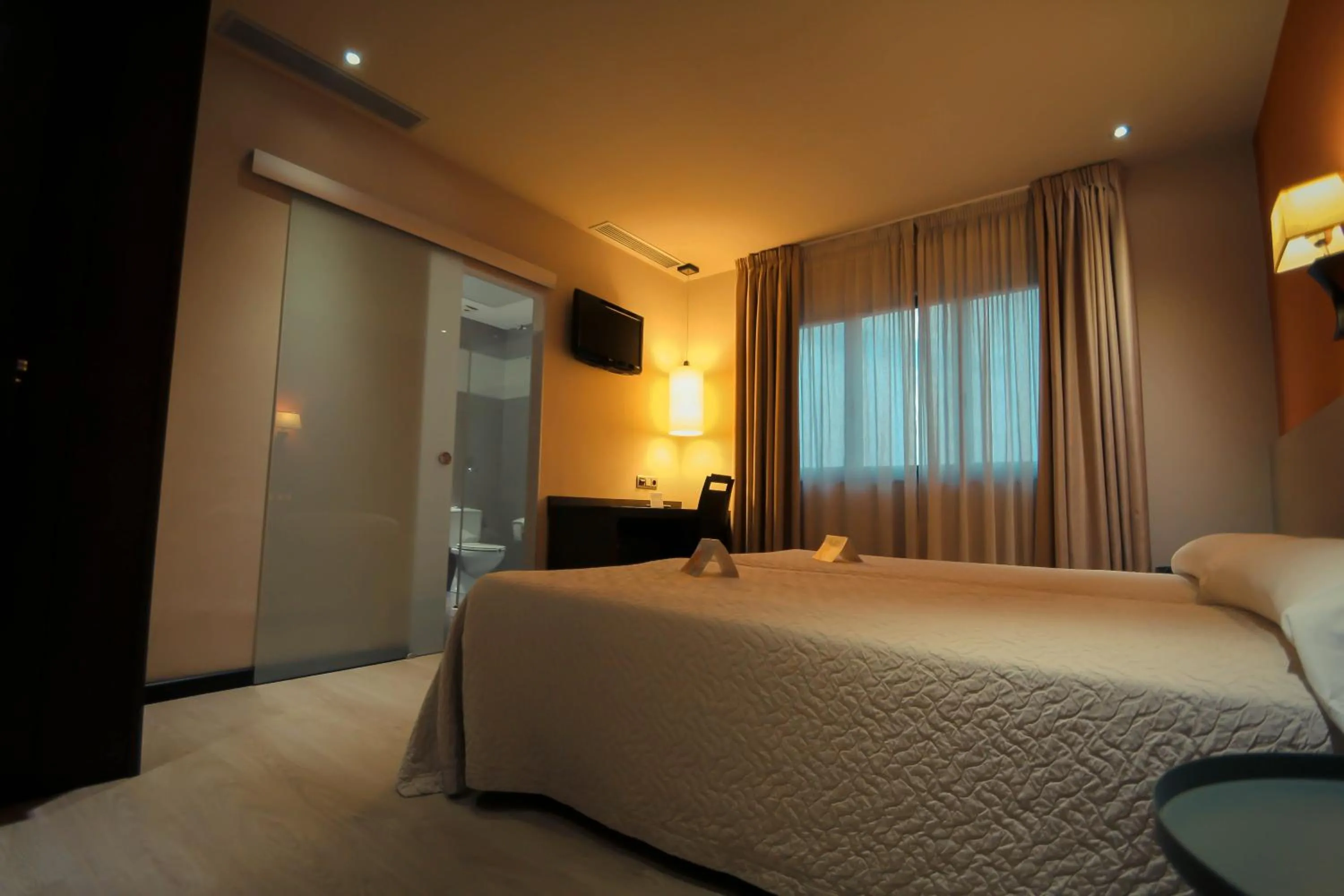 Bed in Hotel Torre de Núñez