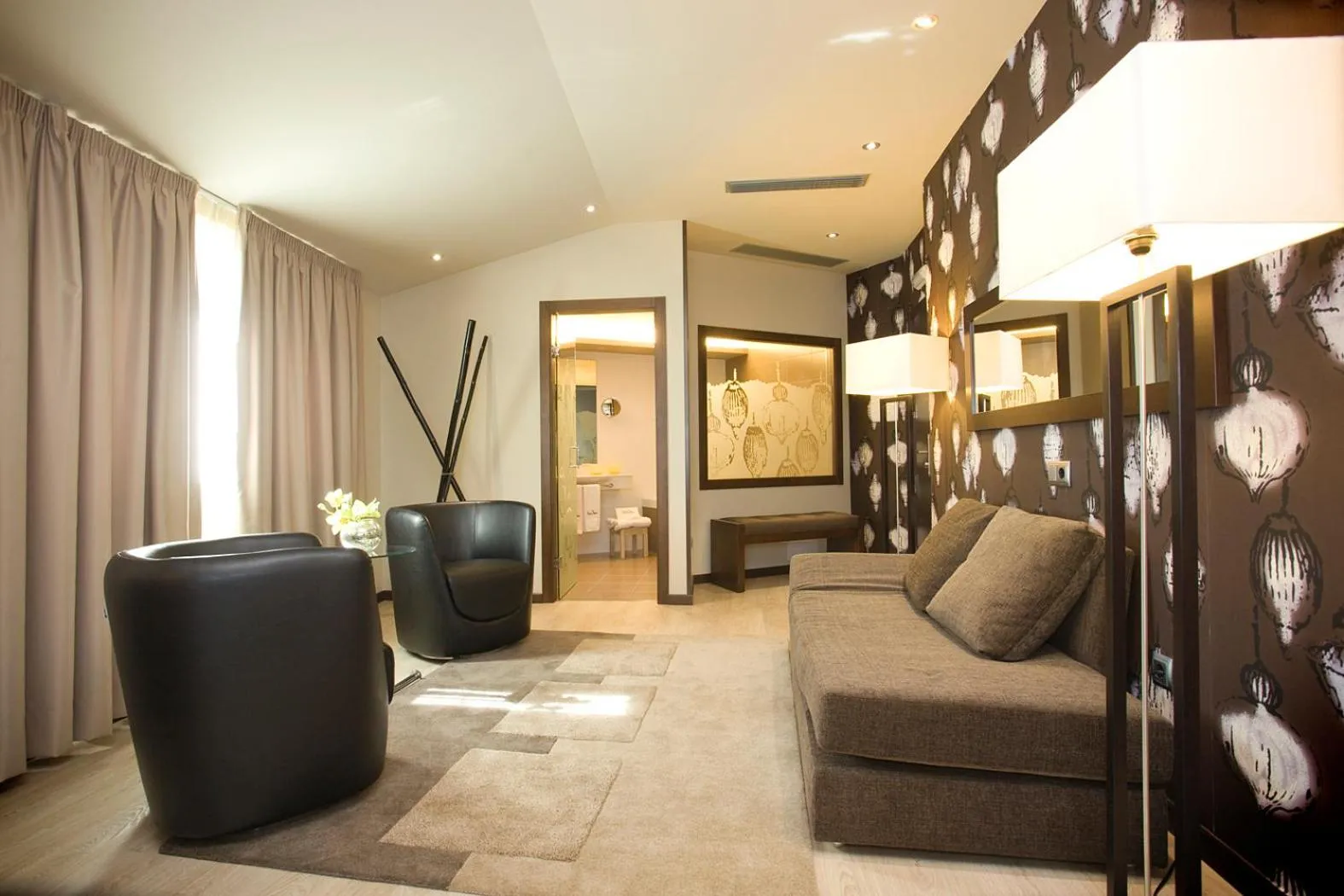 Seating area in Hotel Torre de Núñez