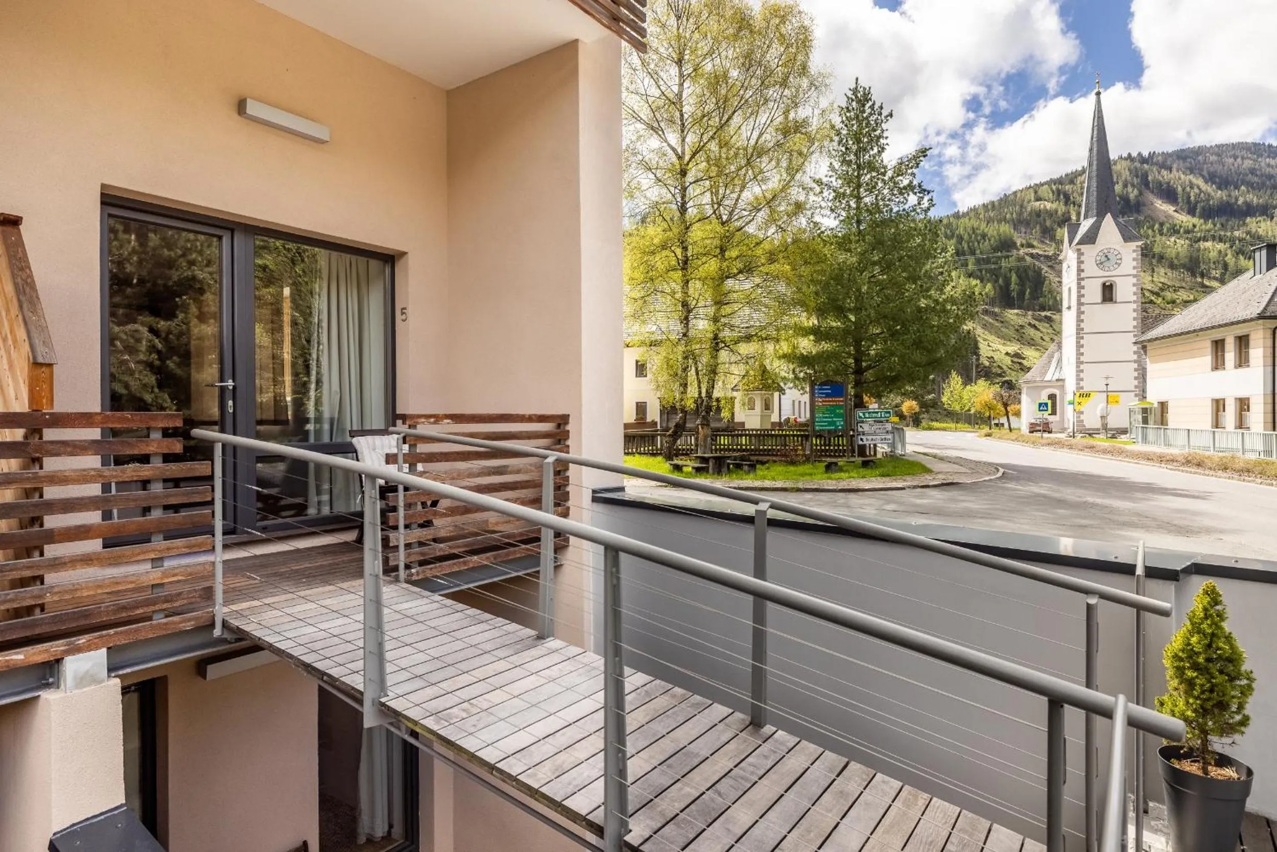 View (from property/room) in Quercus Appartements contactless check-in