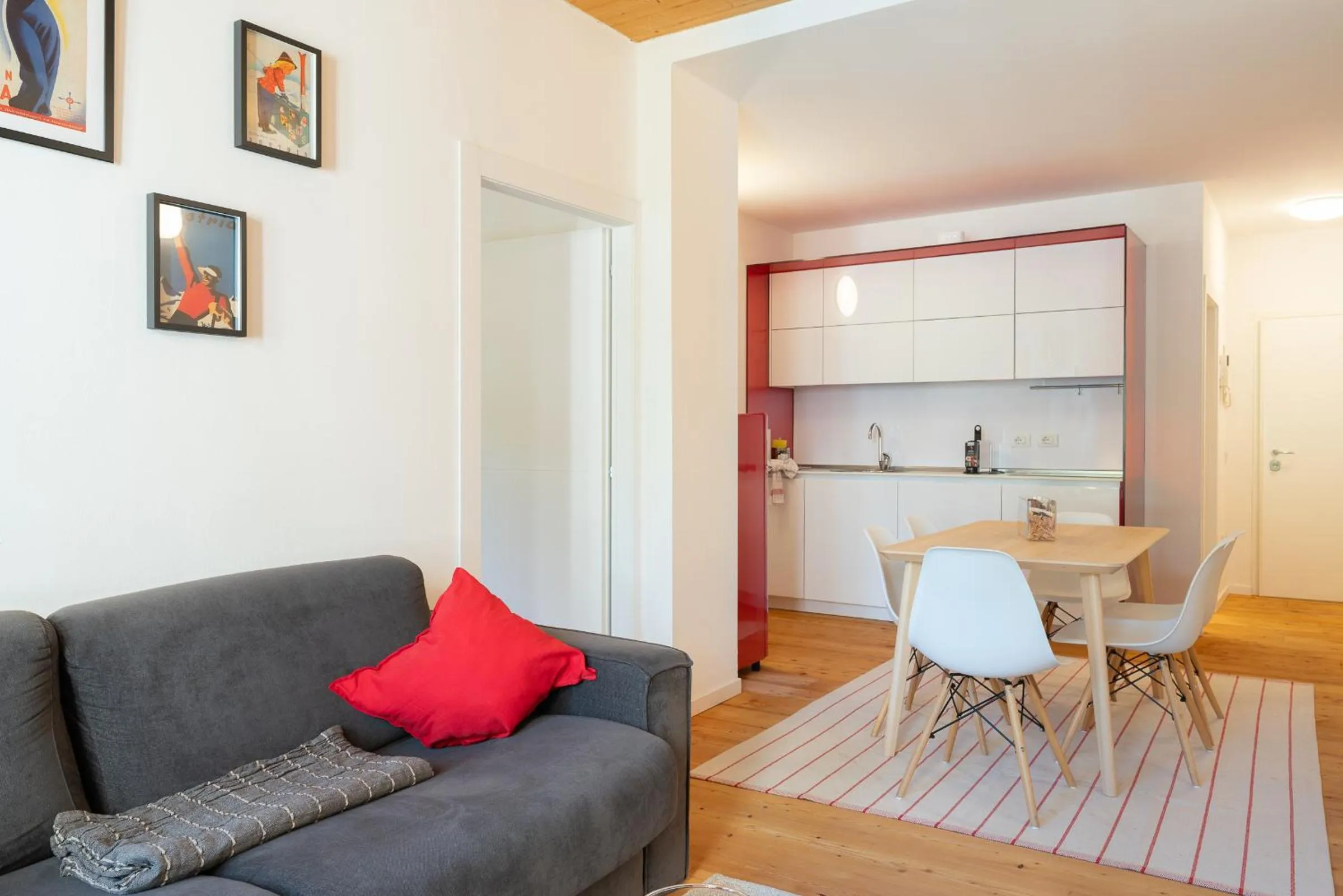 Living room in Quercus Appartements contactless check-in