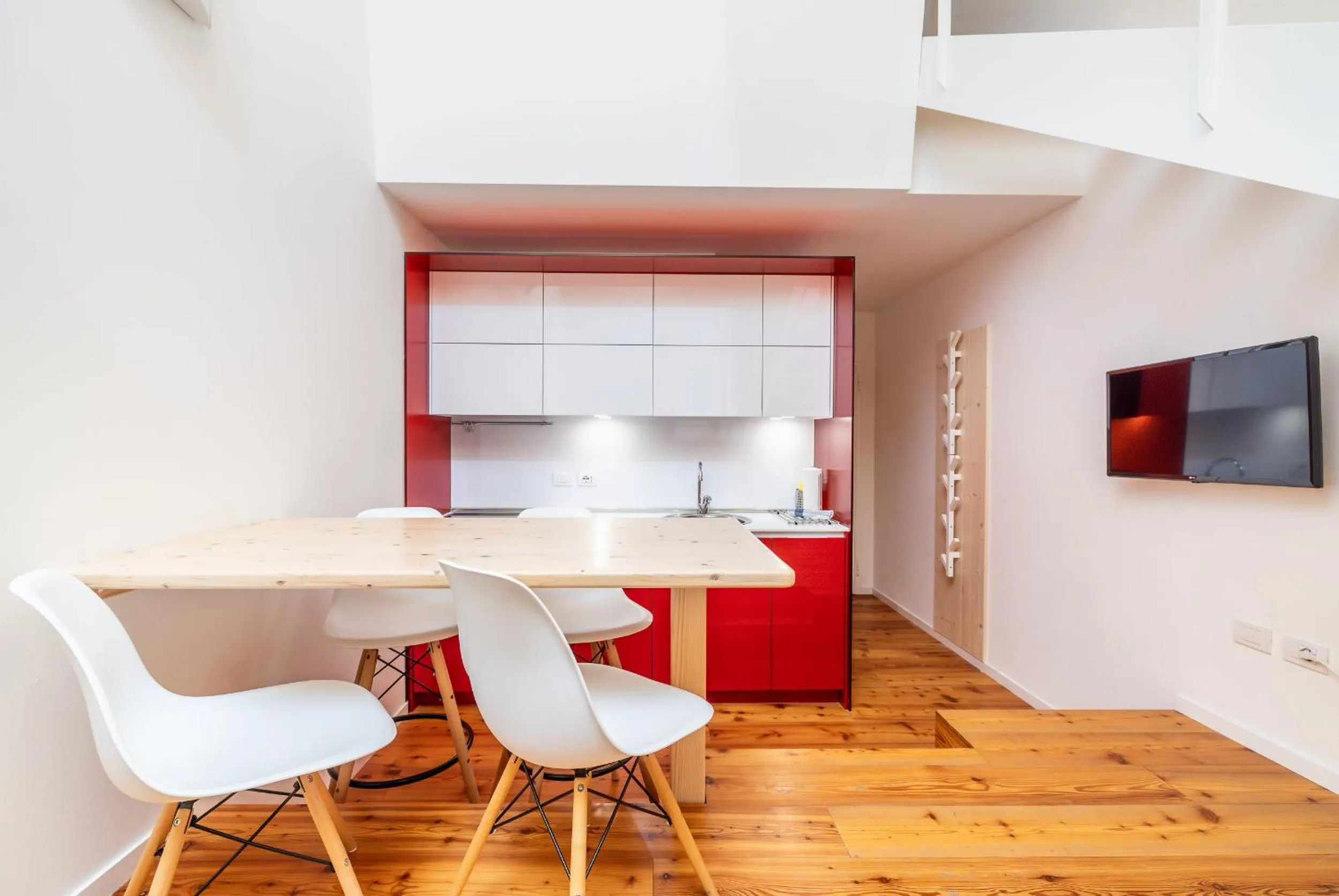 Dining area in Quercus Appartements contactless check-in