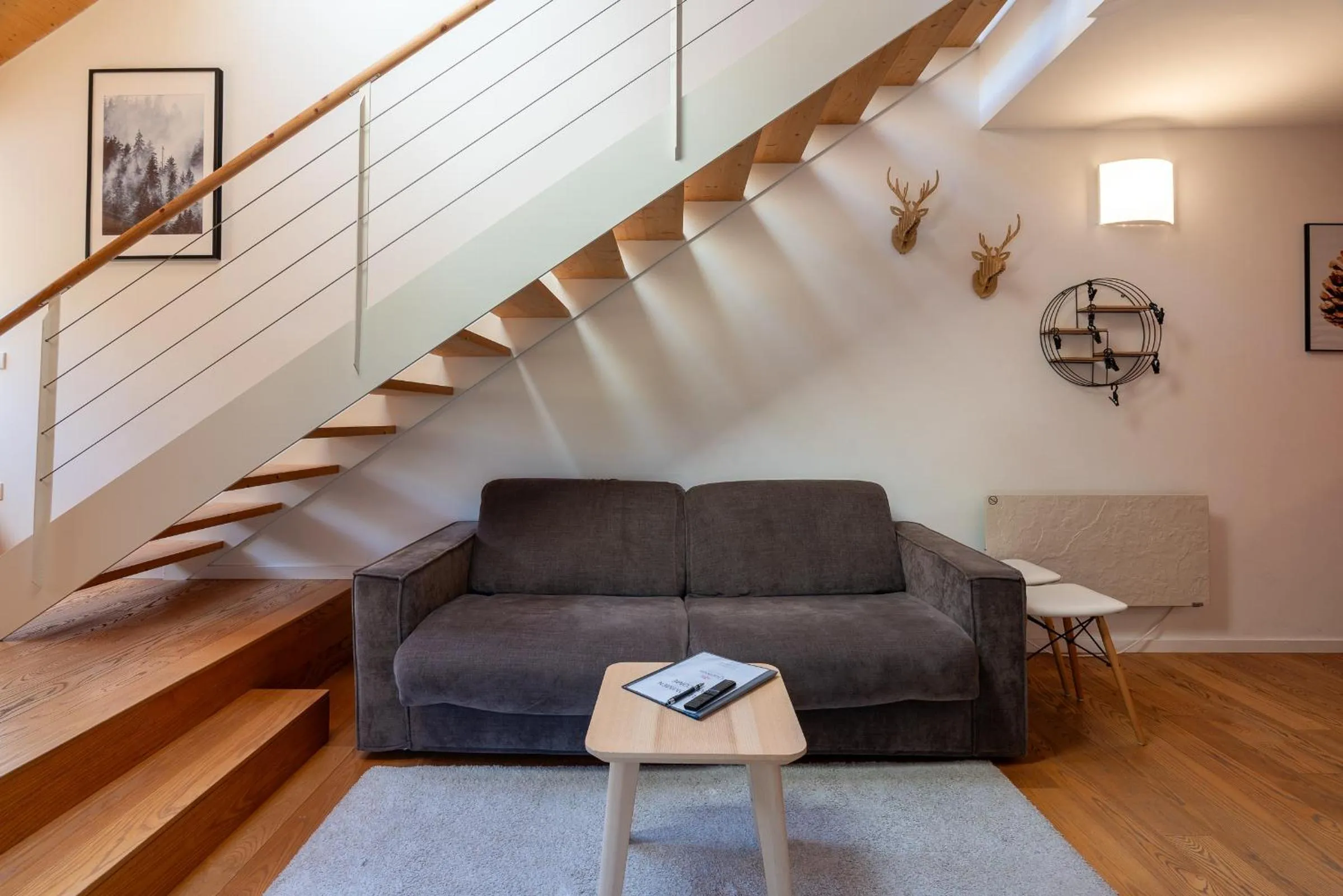 Living room in Quercus Appartements contactless check-in