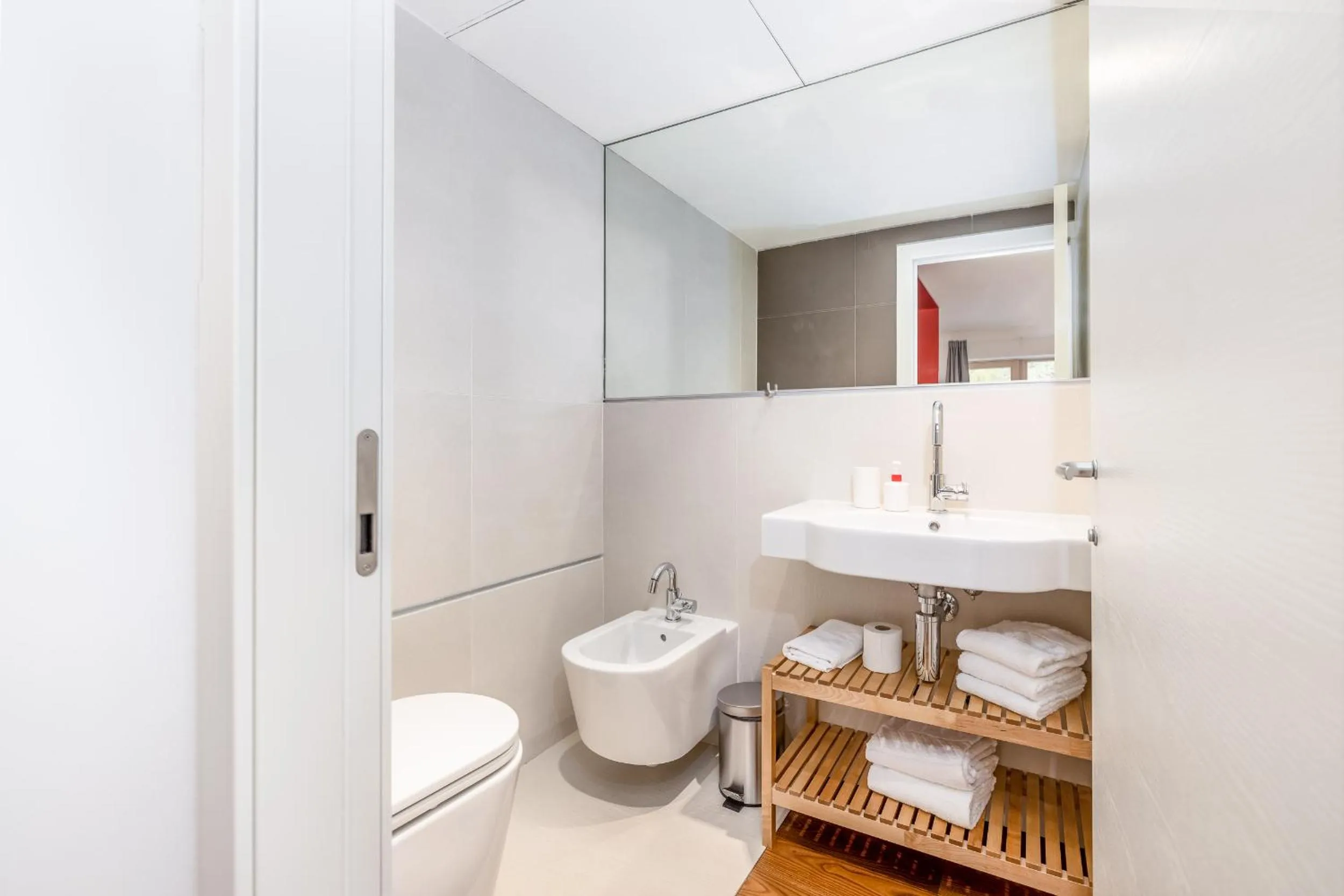 Bathroom in Quercus Appartements contactless check-in