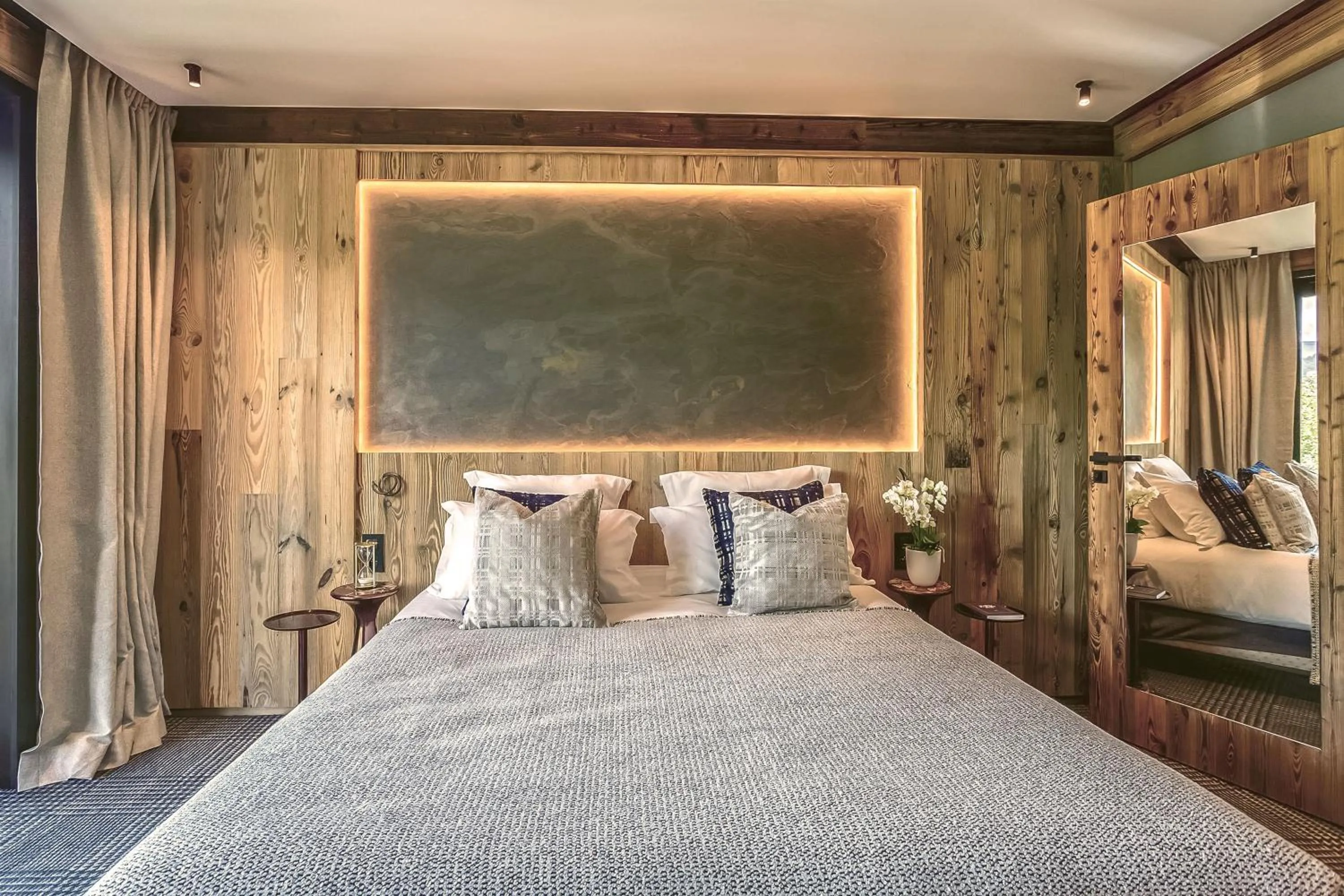 Bedroom, Bed in Hôtel L'Arboisie