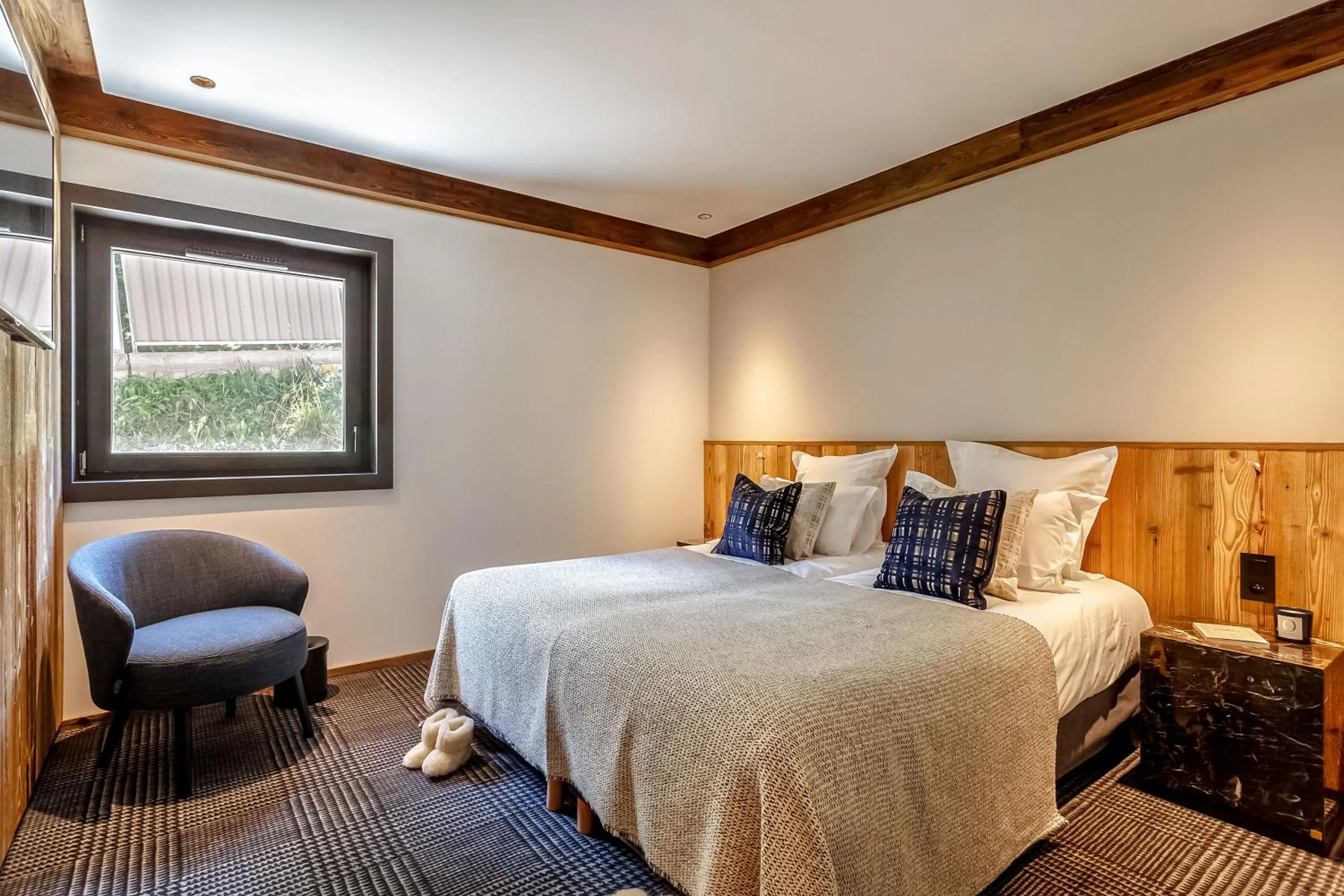 Bedroom, Bed in Hôtel L'Arboisie