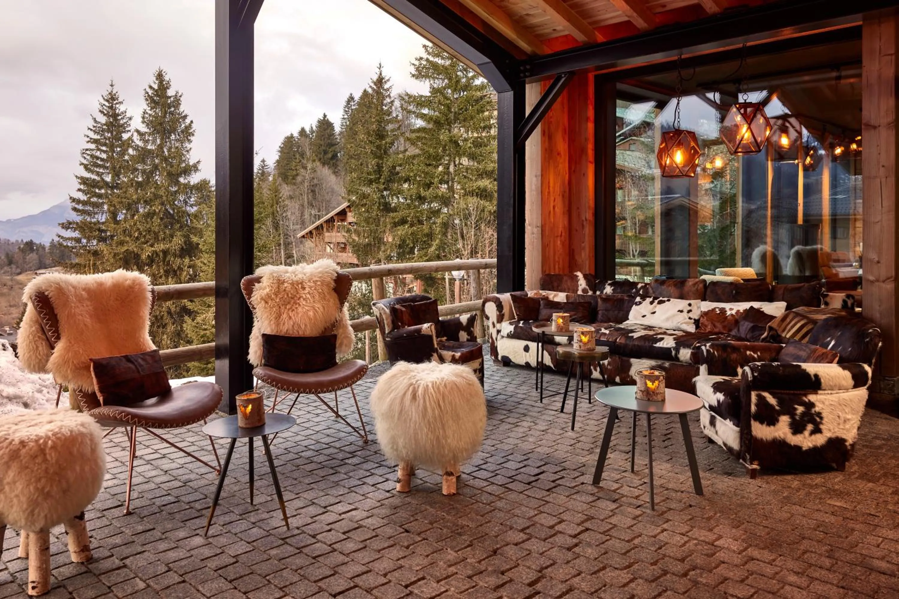 Natural landscape in Hôtel L'Arboisie