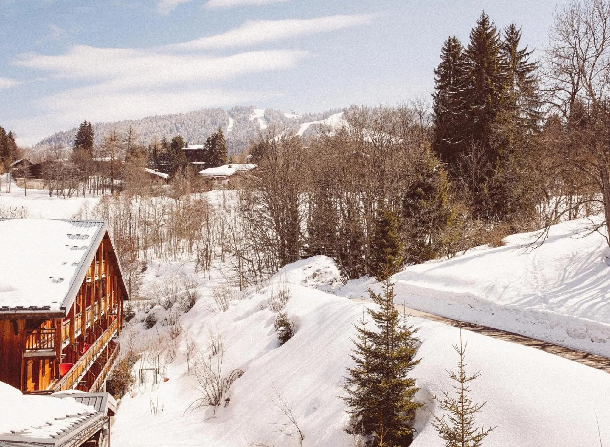Natural landscape in Hôtel L'Arboisie