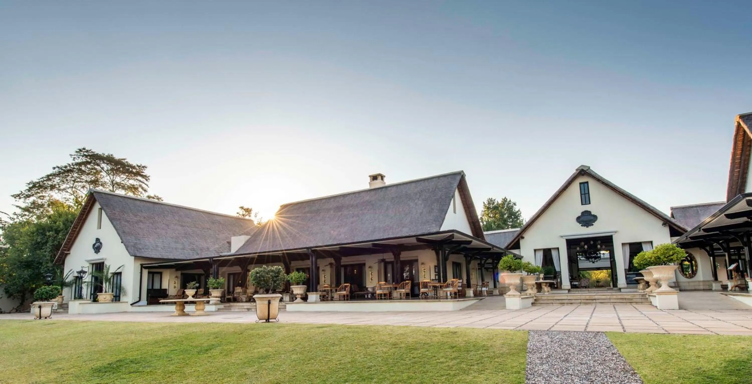 Property building in Royal Livingstone Hotel by Anantara