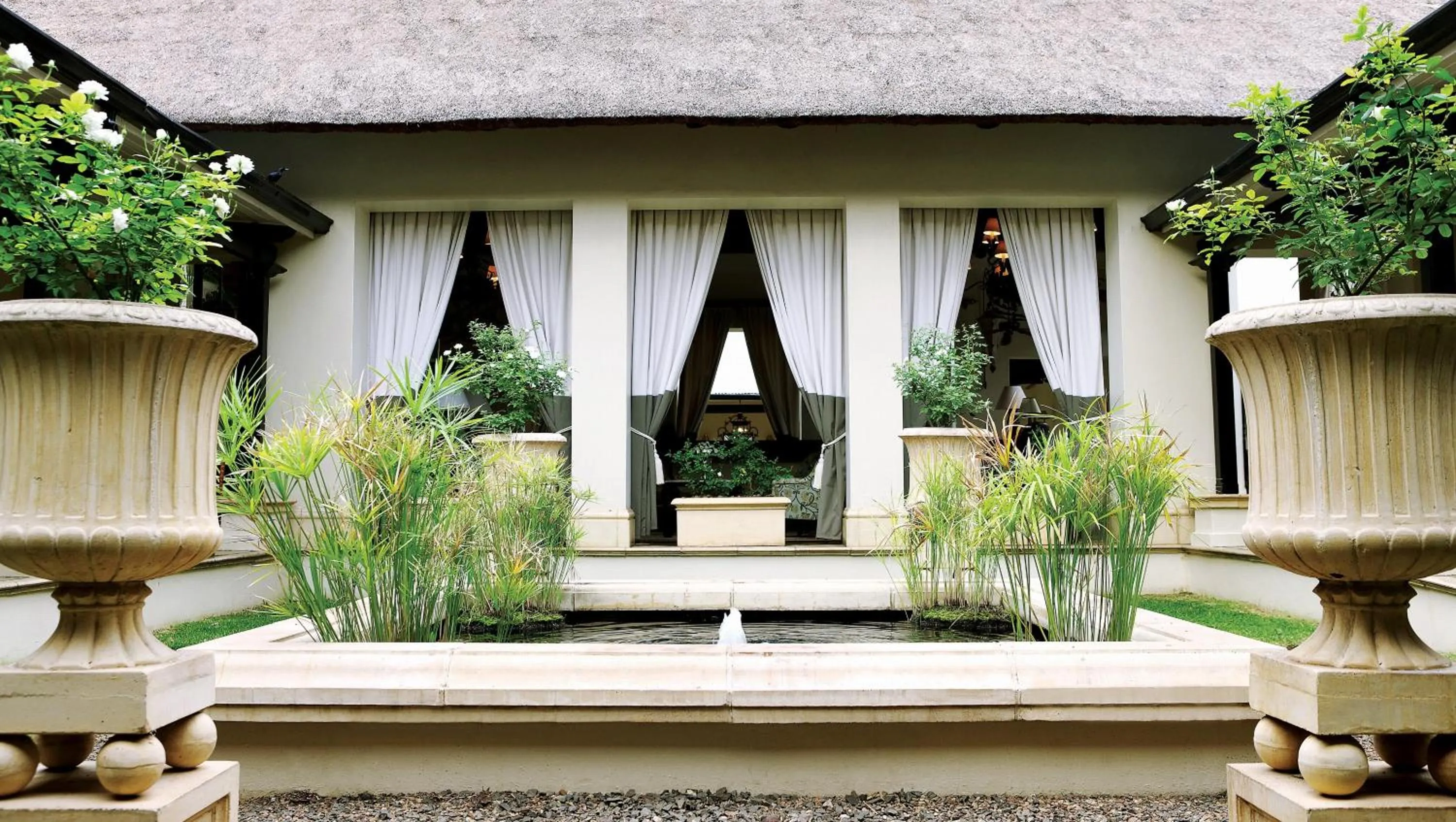 Garden in Royal Livingstone Hotel by Anantara