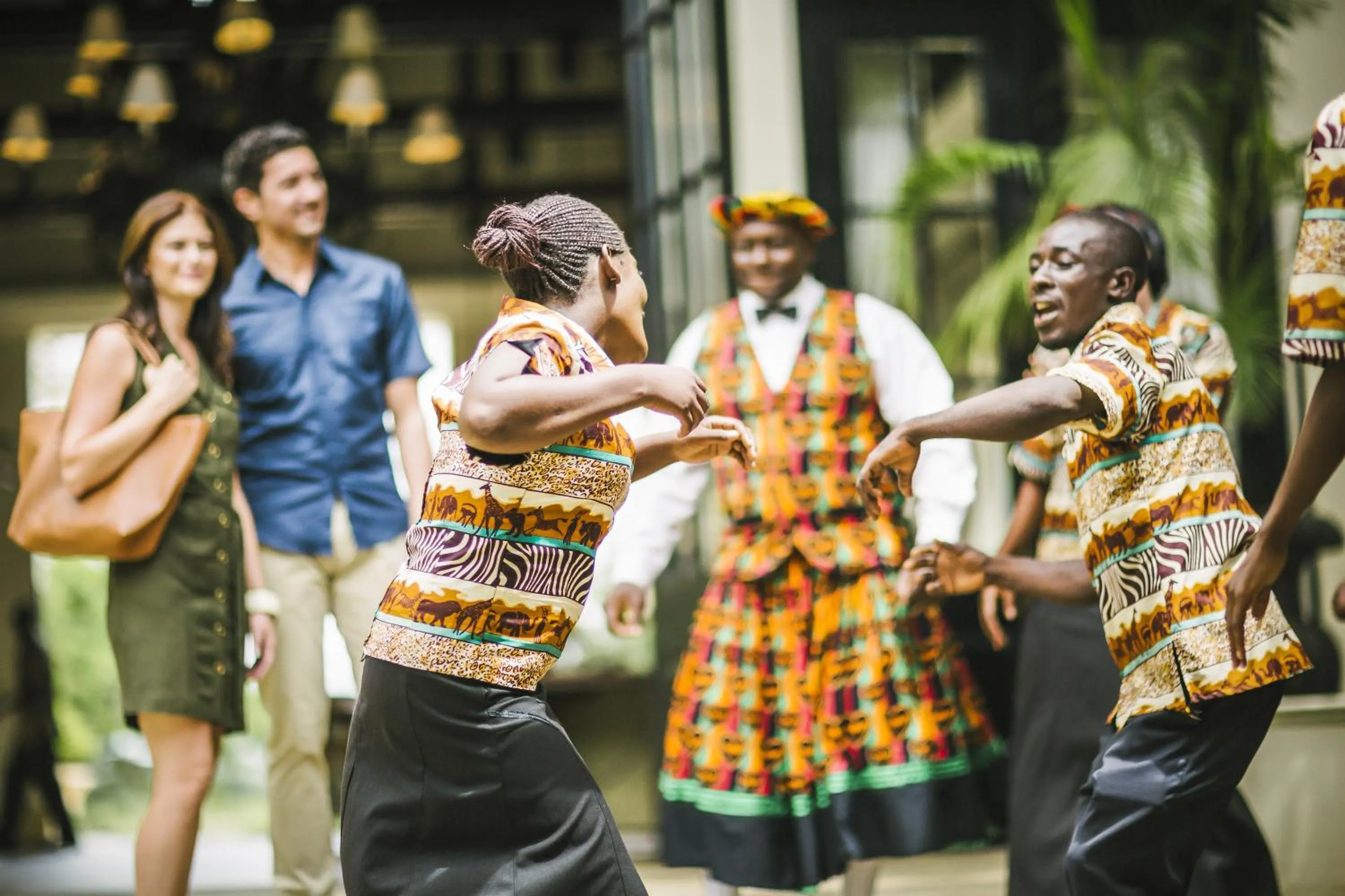 Guests in Royal Livingstone Hotel by Anantara