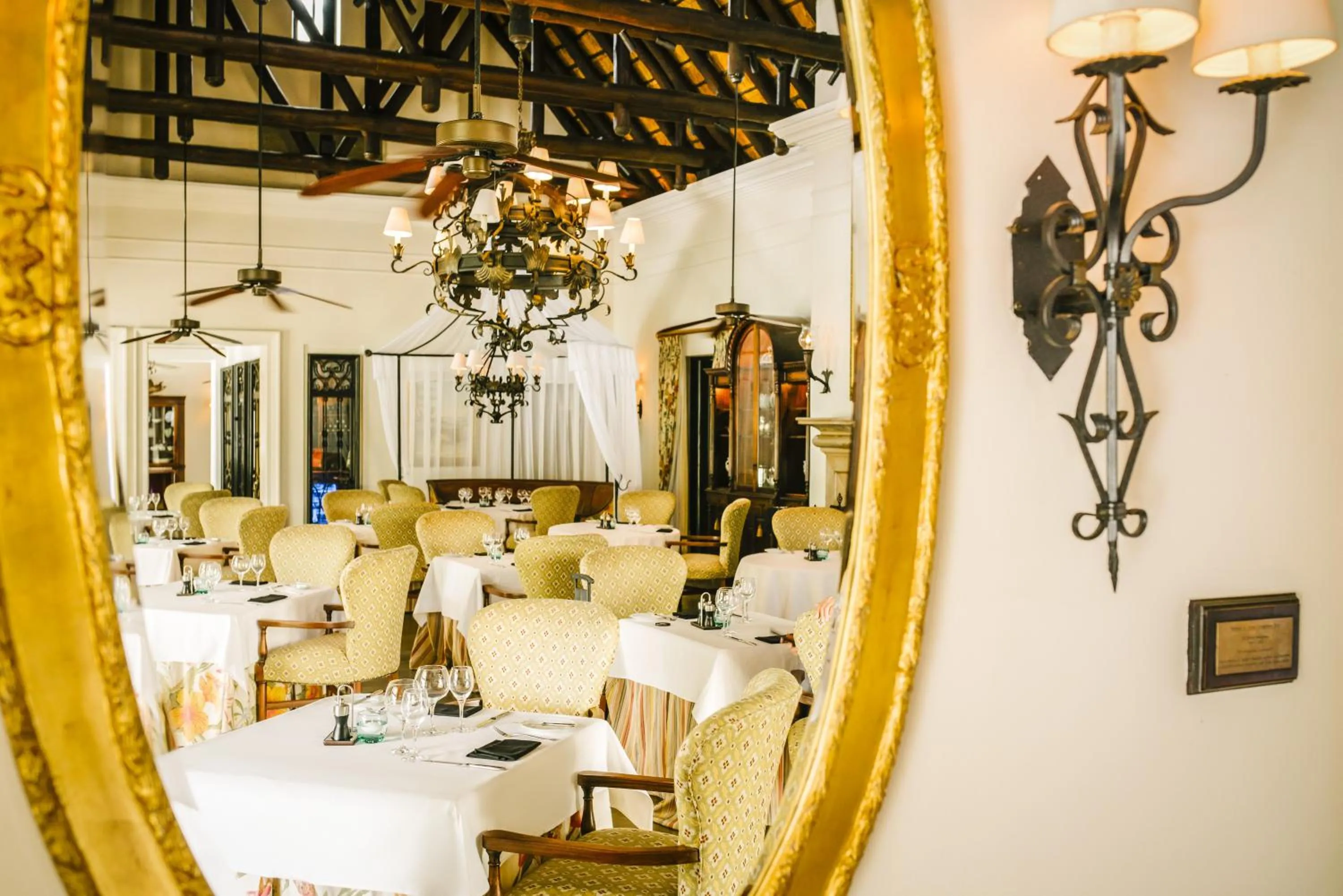 Restaurant/places to eat in Royal Livingstone Hotel by Anantara