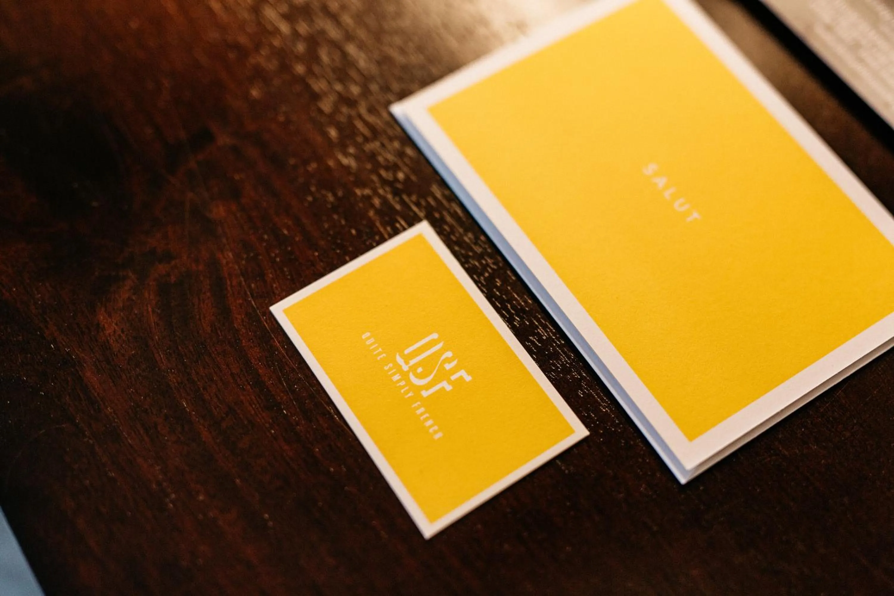 Property logo or sign in Quite Simply French