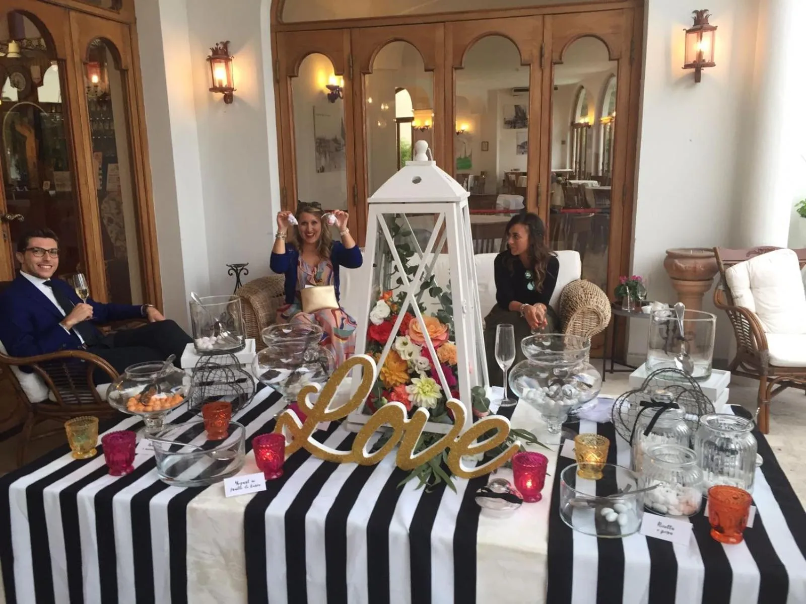 Decorative detail in Grand Hotel Excelsior