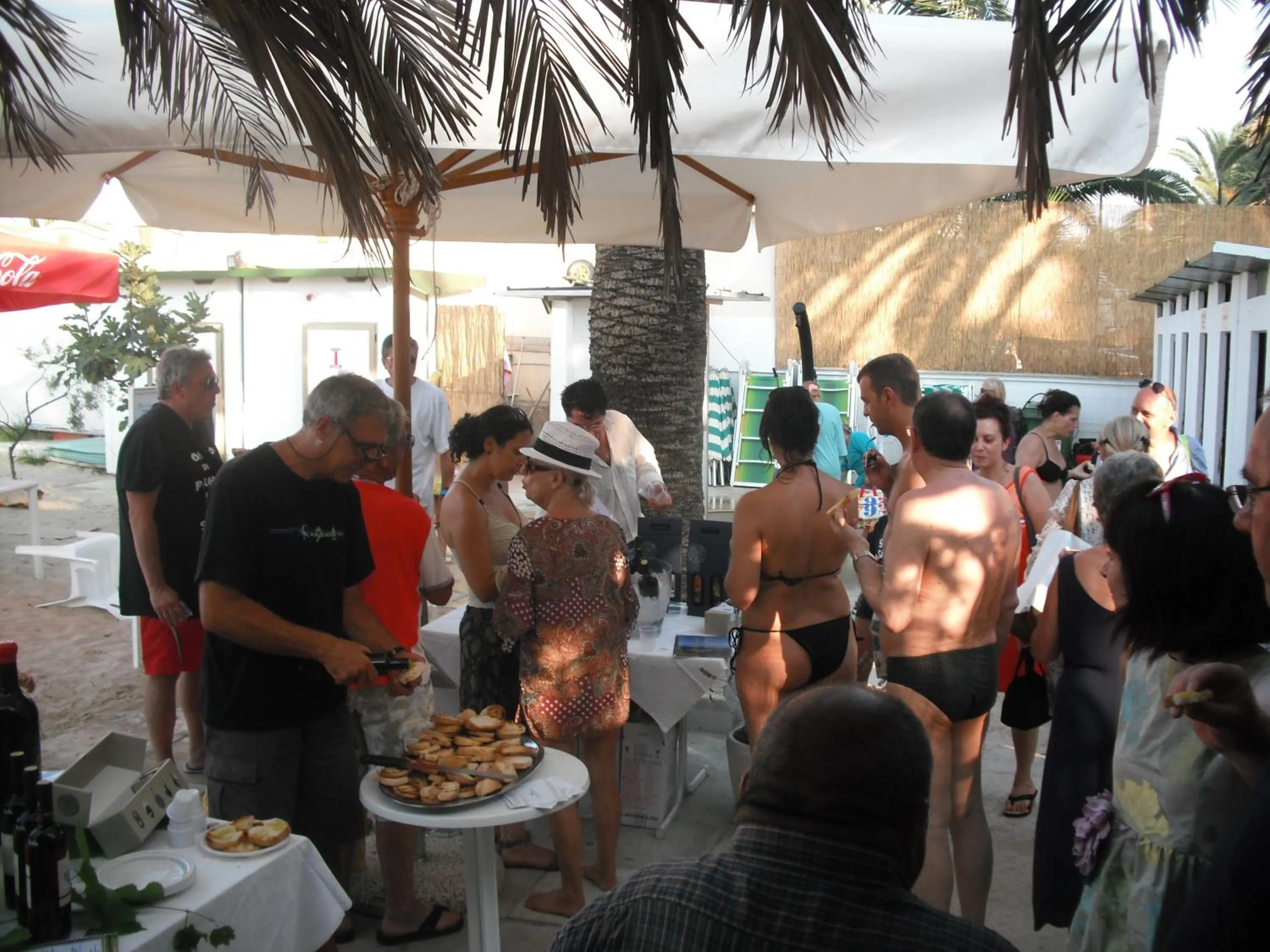 Beach in Grand Hotel Excelsior