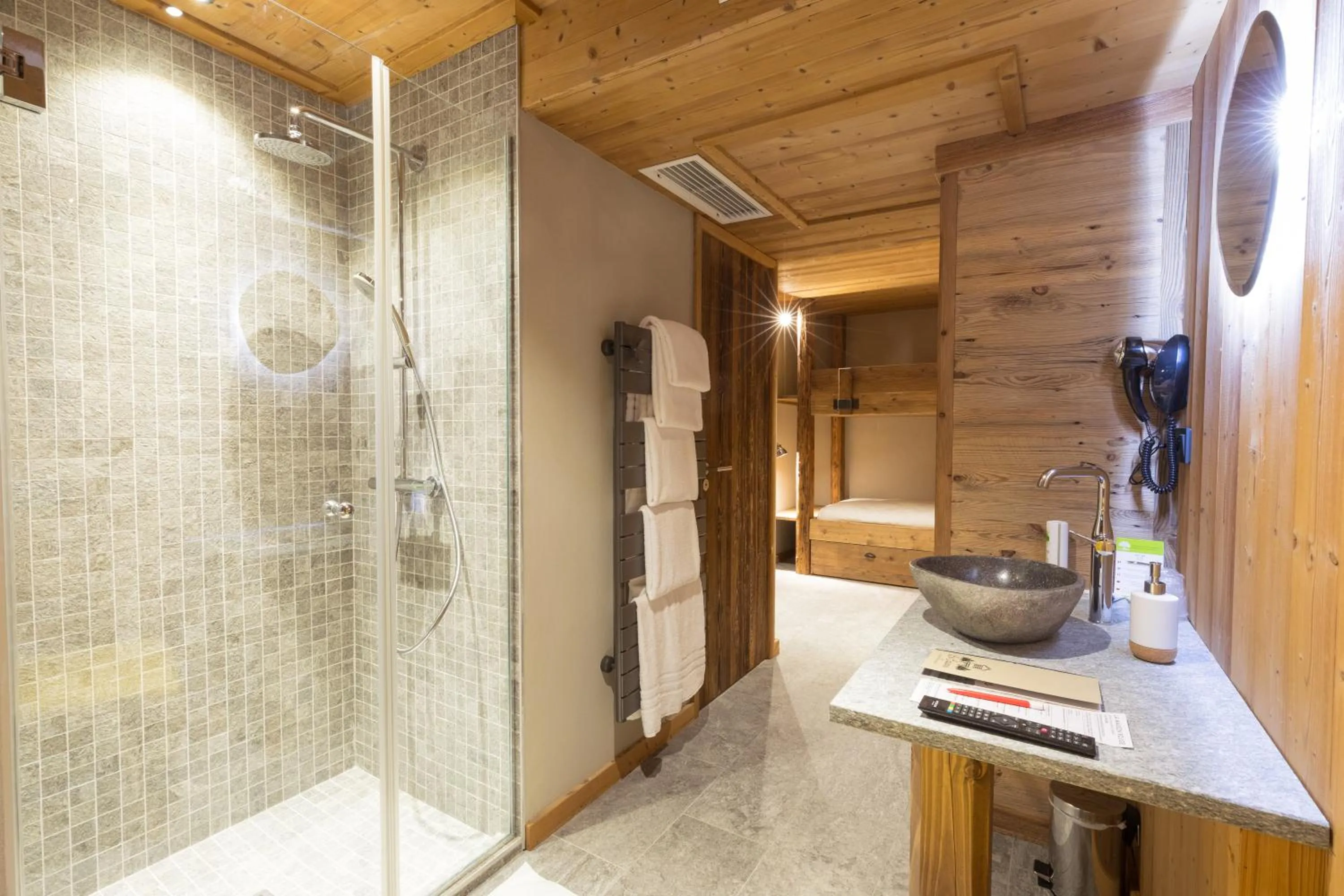 Shower in La Maison Rouge